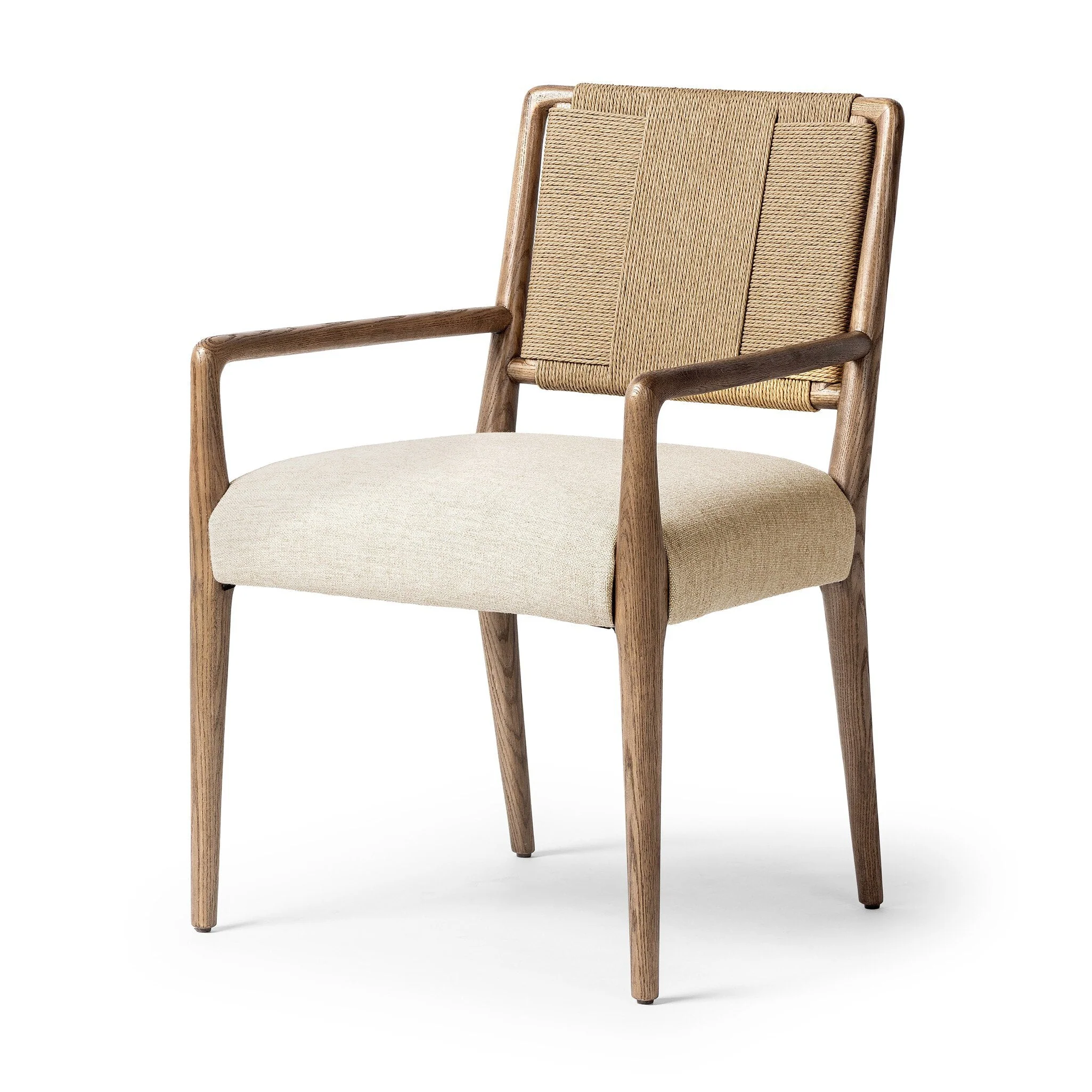 Rothler Dining Armchair - Alcala Wheat - Image 2