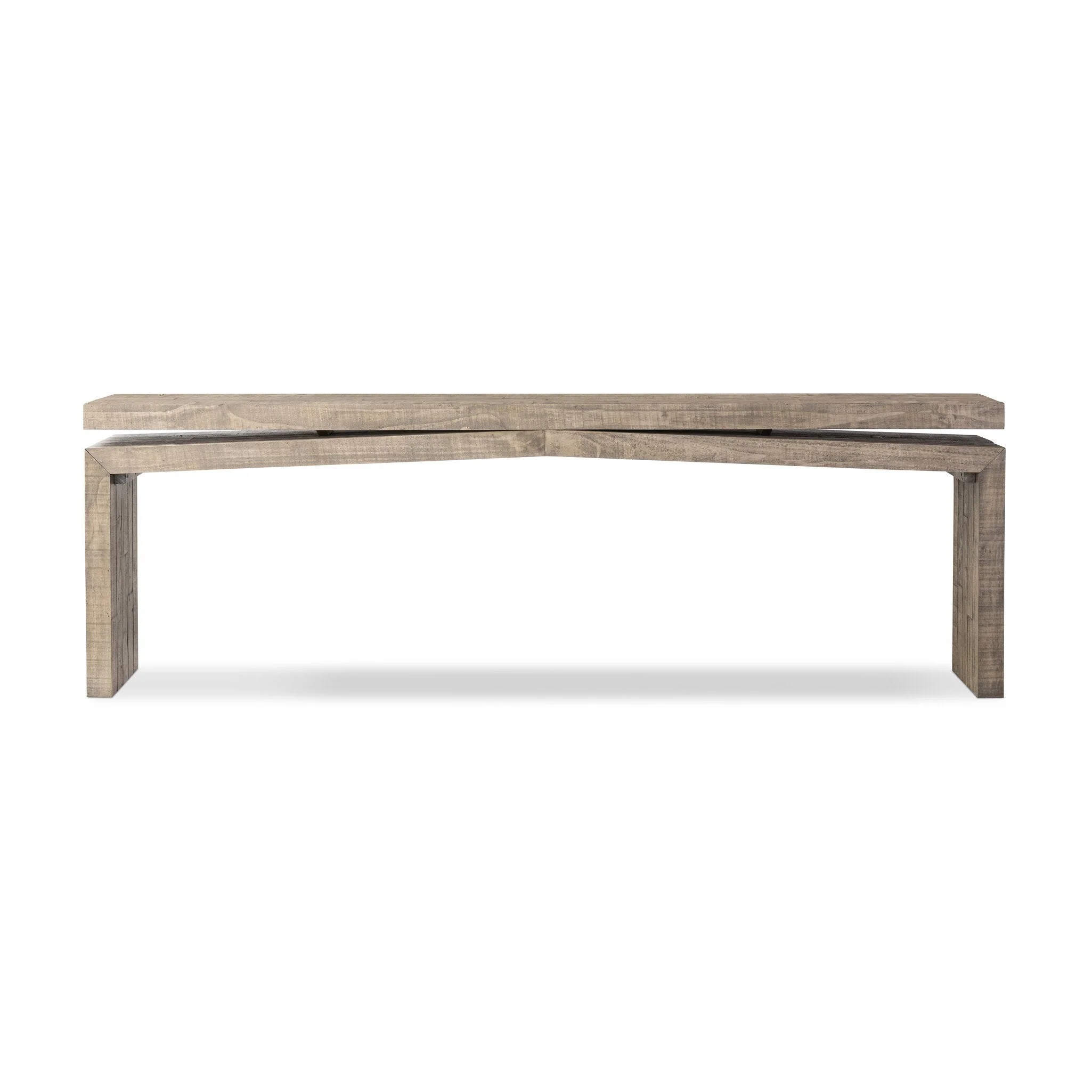 Matthes Console Table - 94" - Weathered Wheat - Image 1