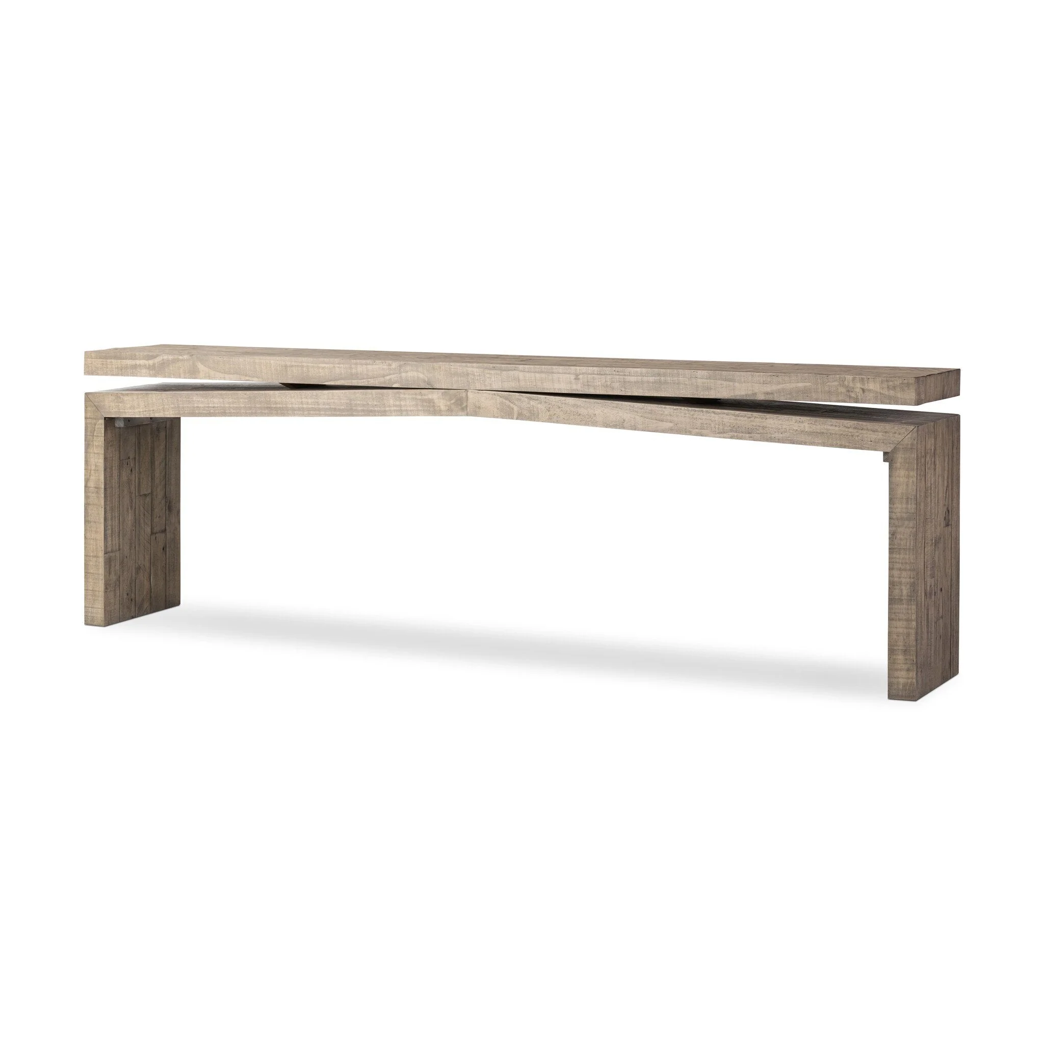 Matthes Console Table - 94" - Weathered Wheat - Image 2