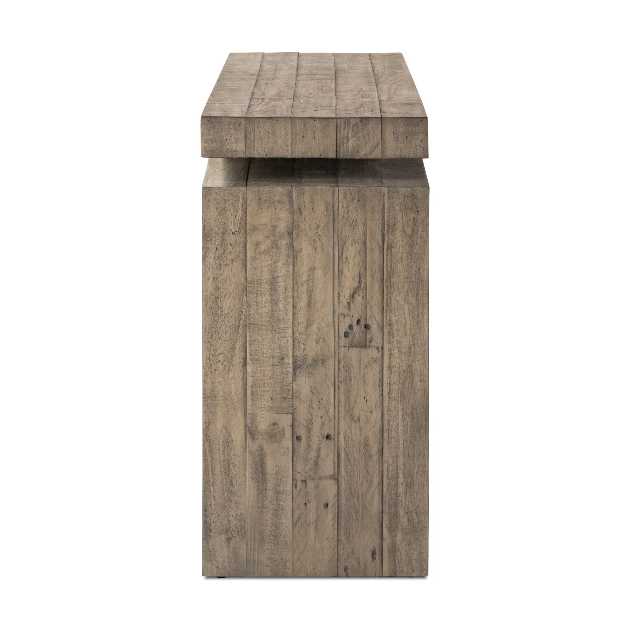 Matthes Console Table - 94" - Weathered Wheat - Image 3