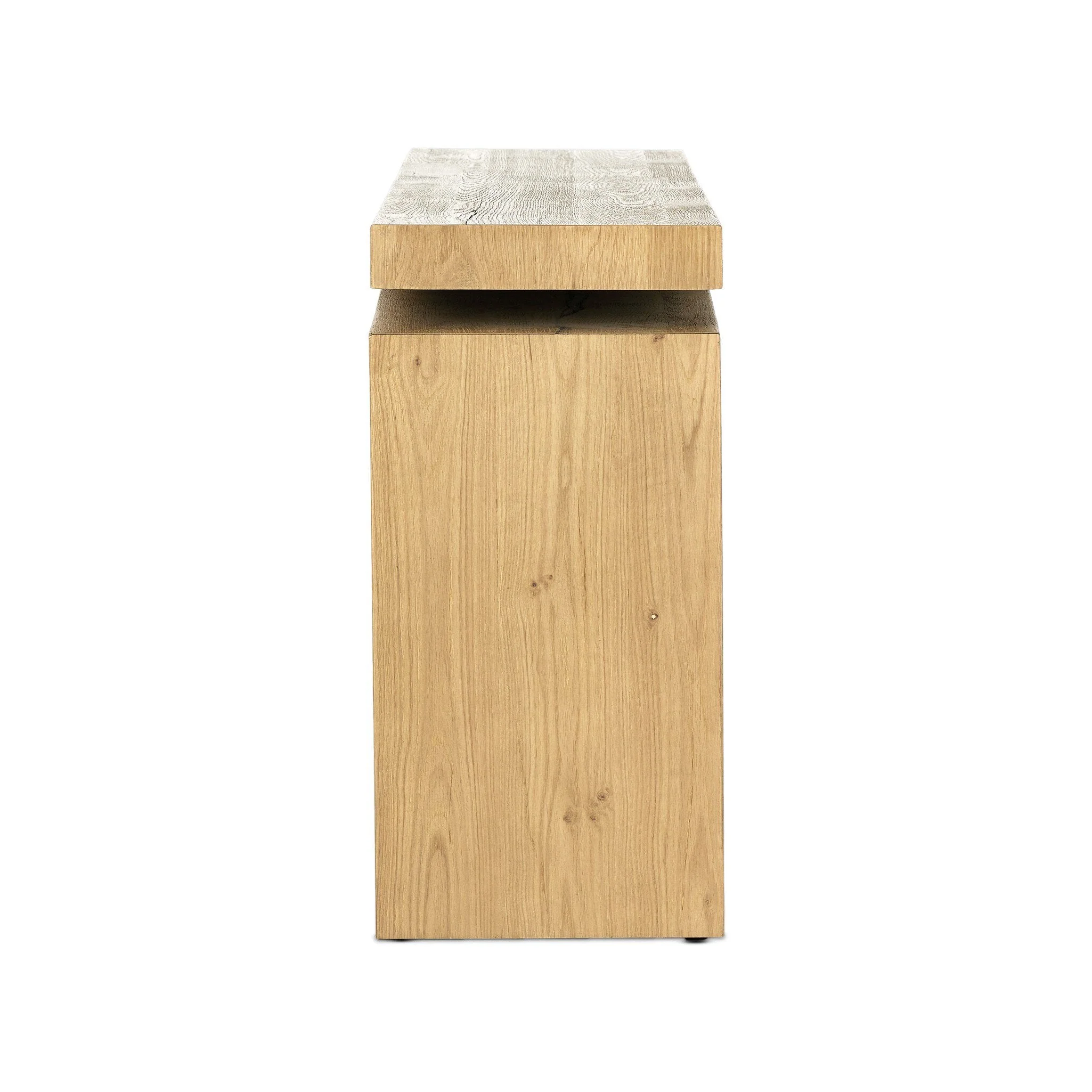 Matthes Console Table - 94" - Worn Oak Veneer - Image 3