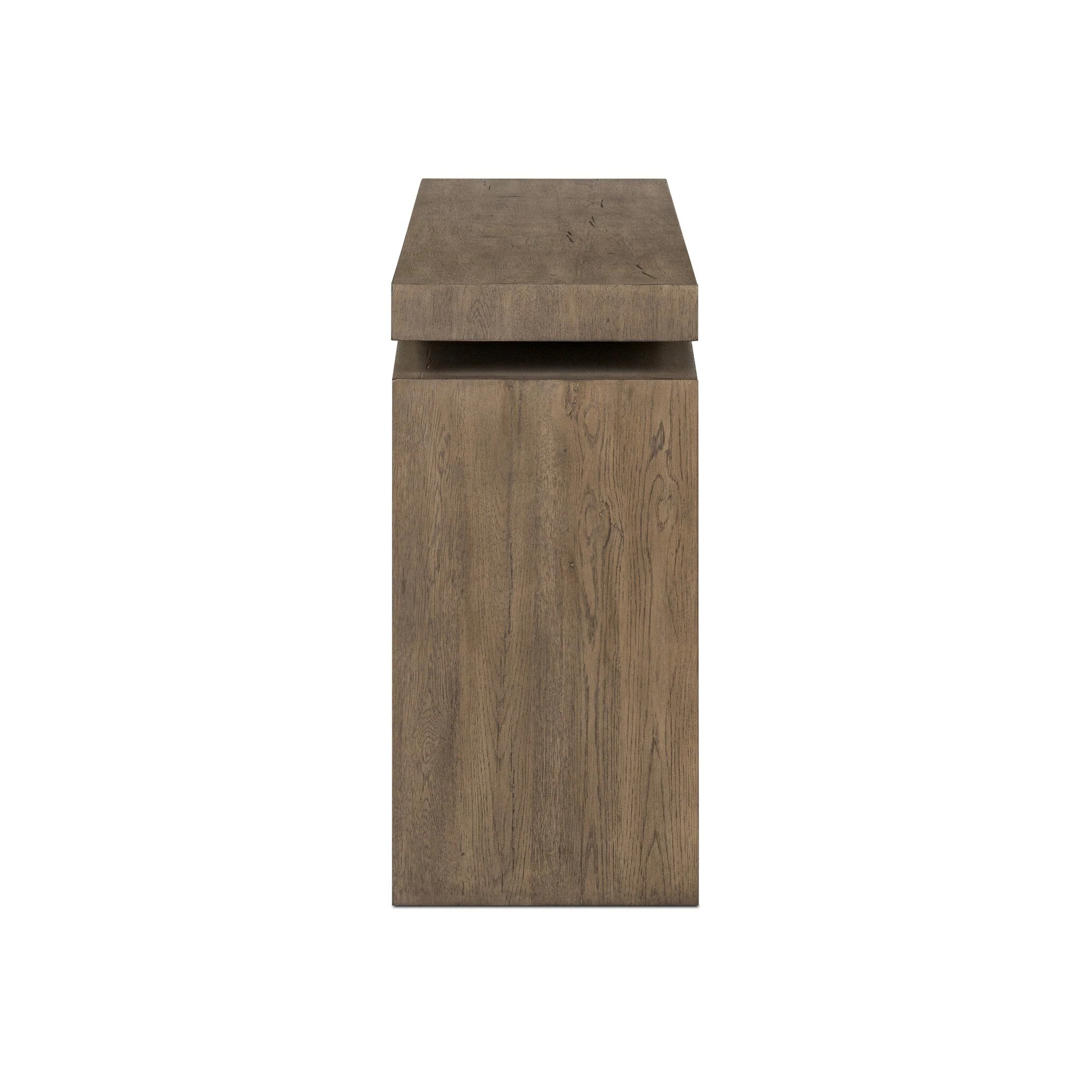 Matthes Console Table - 94" - Rustic Grey Veneer - Image 3