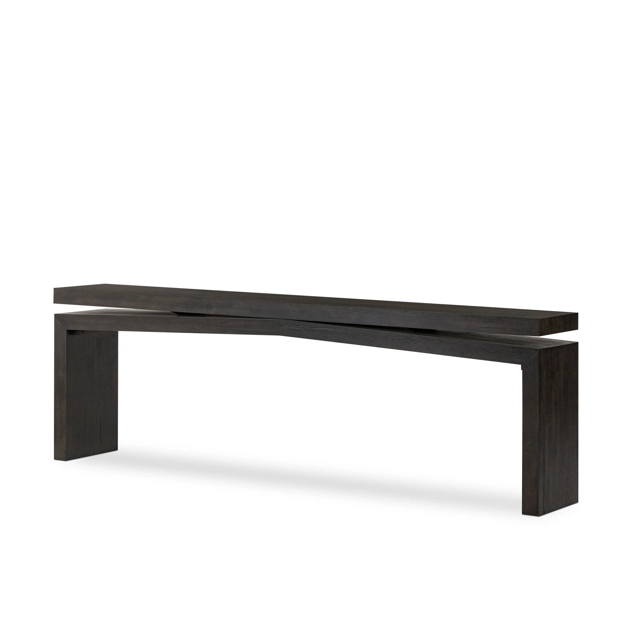 Matthes Console Table - 94" - Smoked Black Veneer - Image 2