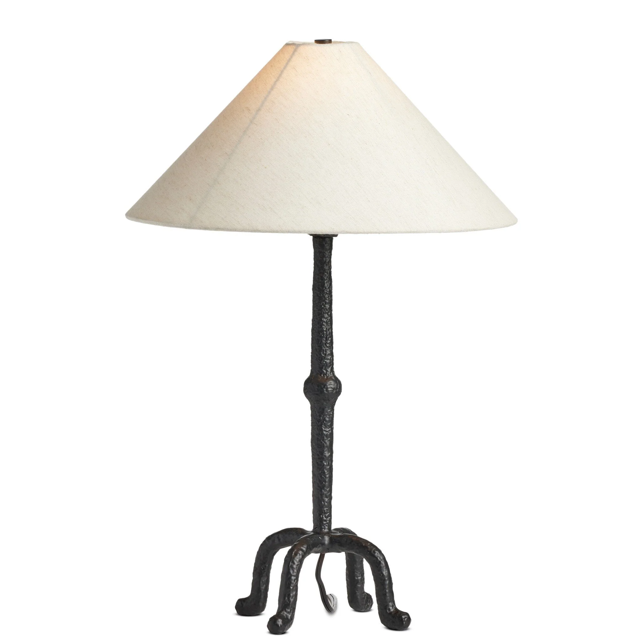 Neville Table Lamp - Matte Black Cast Aluminum - Image 2