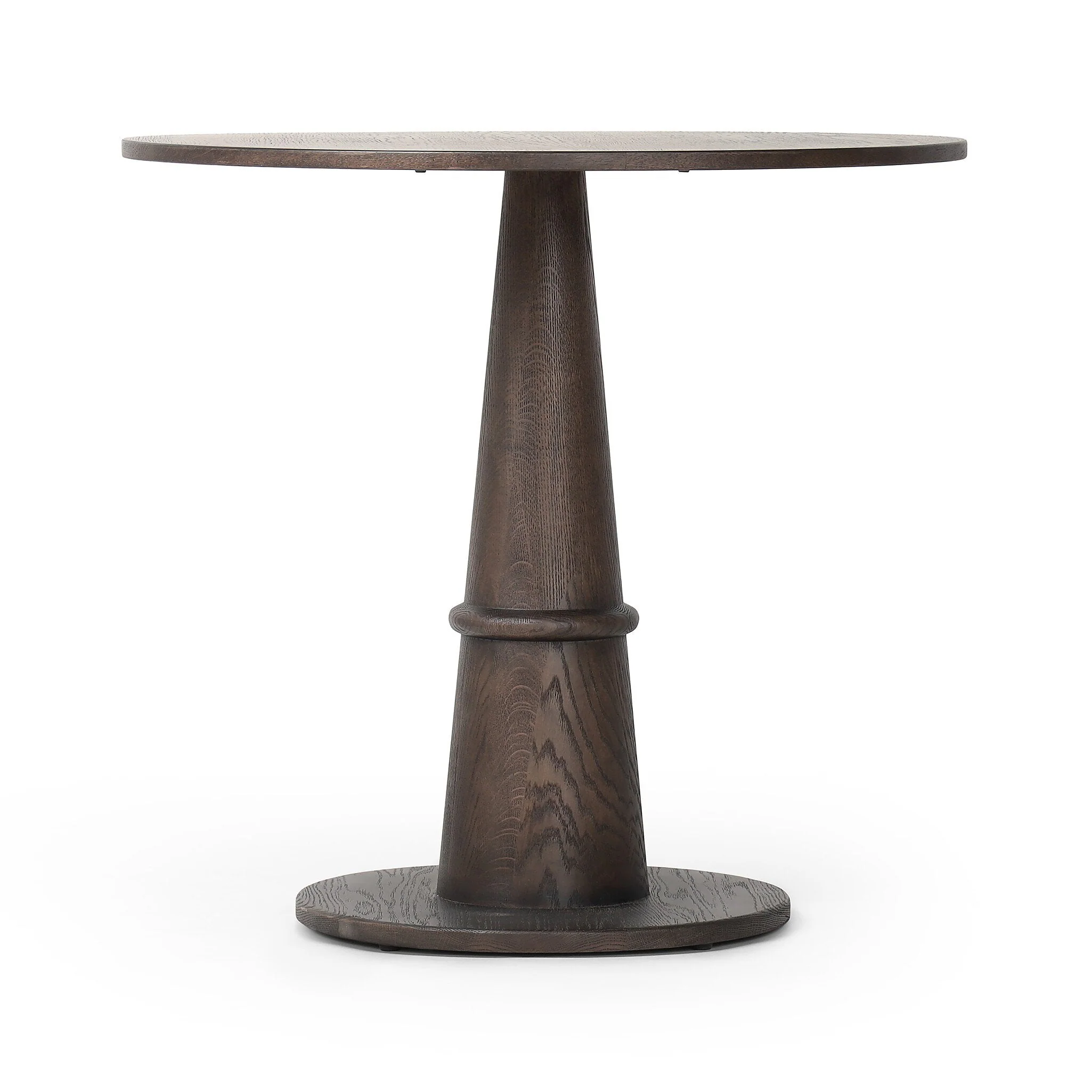 Goetz Bistro Table - Brown Oak Veneer - Image 1