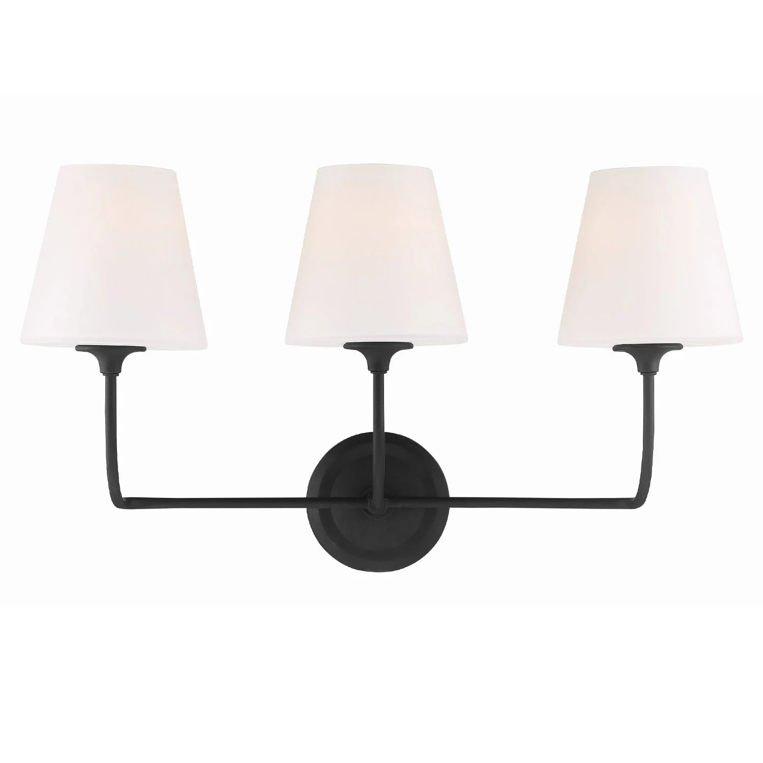 Libby Langdon Sylvan 23.25” Black Forged Bathroom Vanity