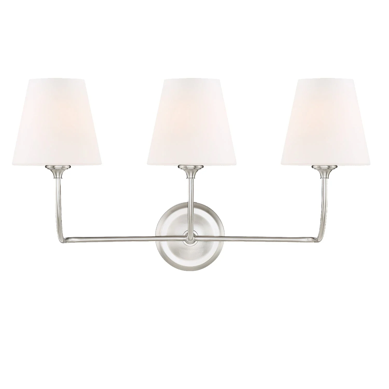 Libby Langdon Sylvan 23.25” Brushed Nickel Bathroom Vanity