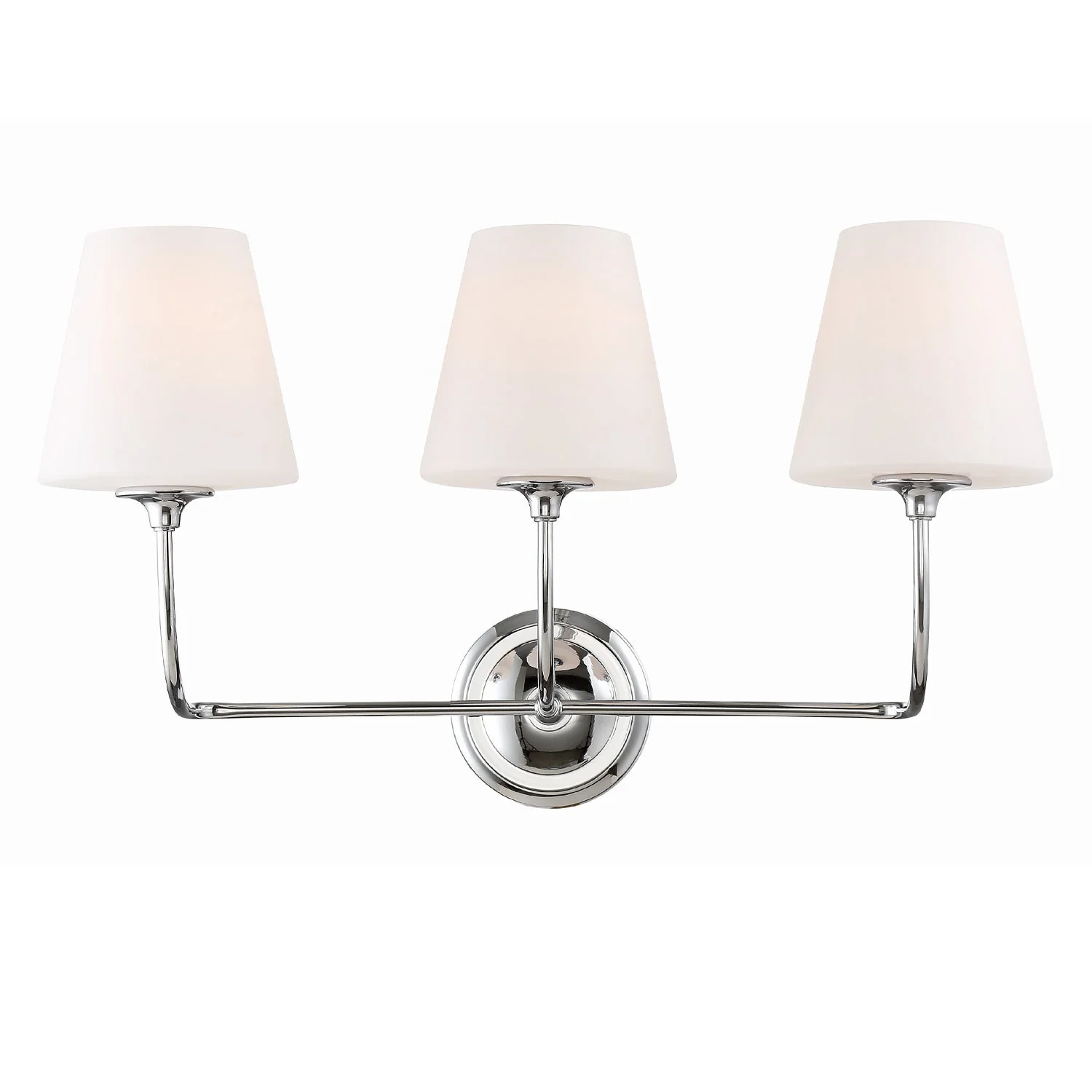 Libby Langdon Sylvan 23.25” Polished Chrome Bathroom Vanity