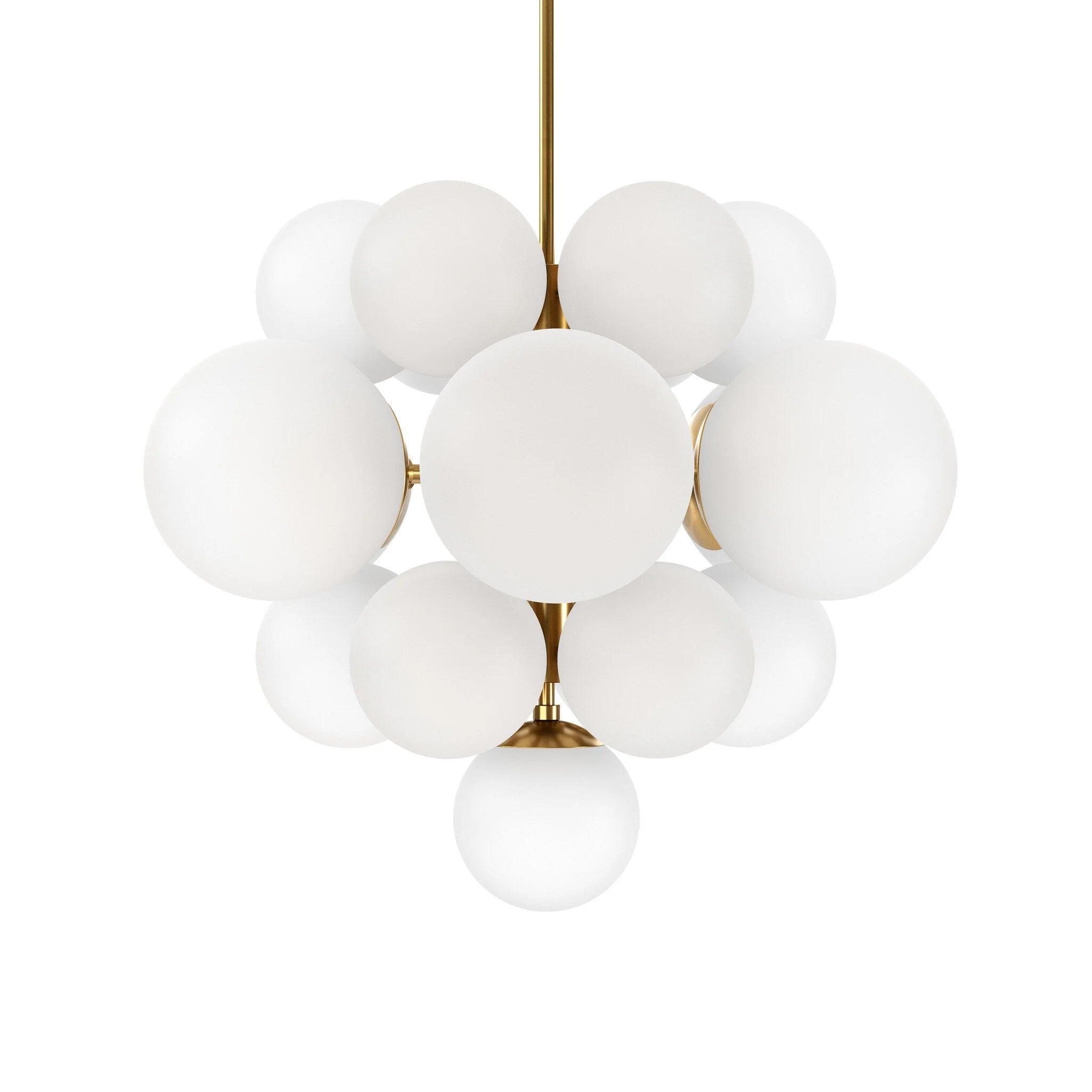 Nova Chandelier - Burnished Brass - Image 1