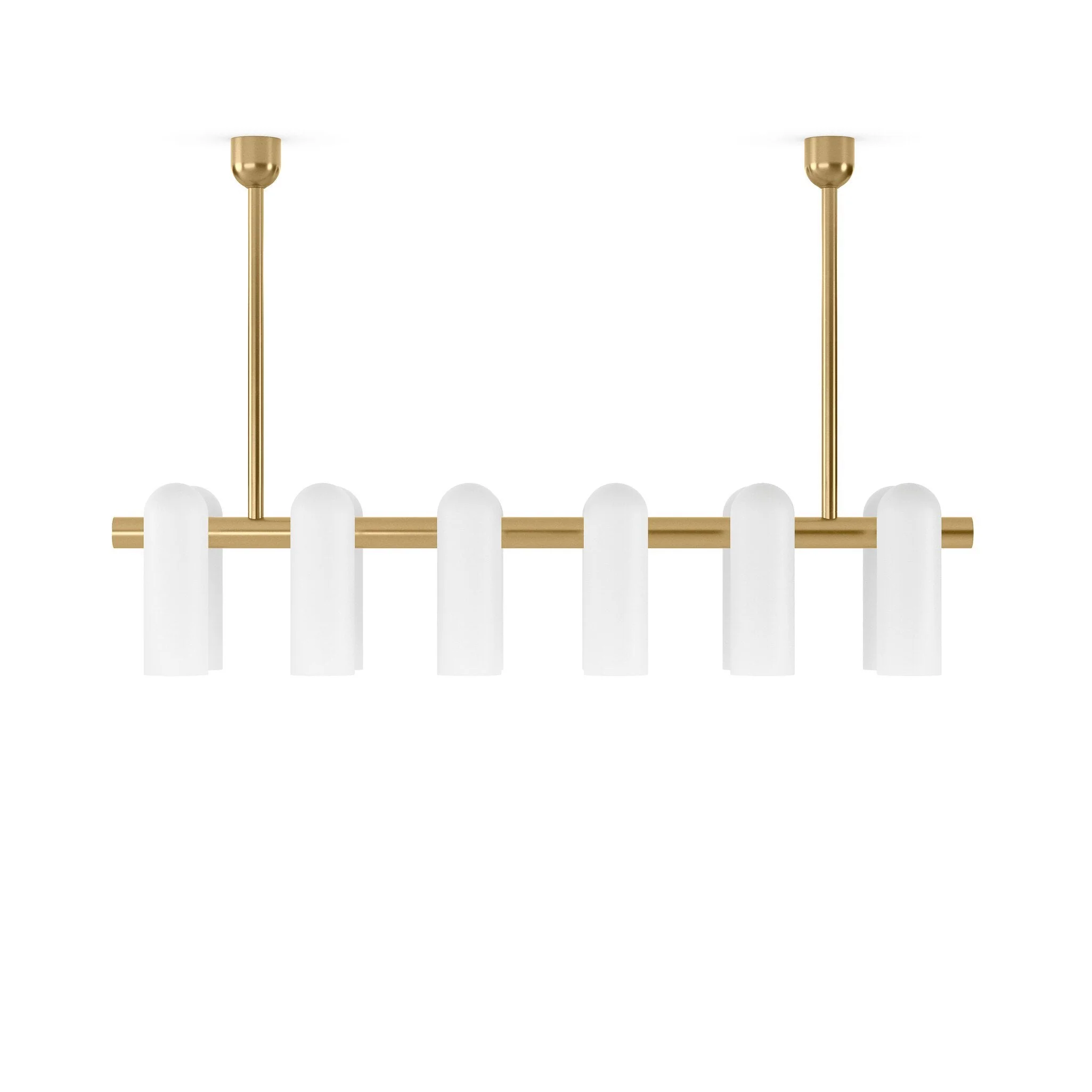 Odyssey Linear Md Chandelier - Burnished Brass - Image 3