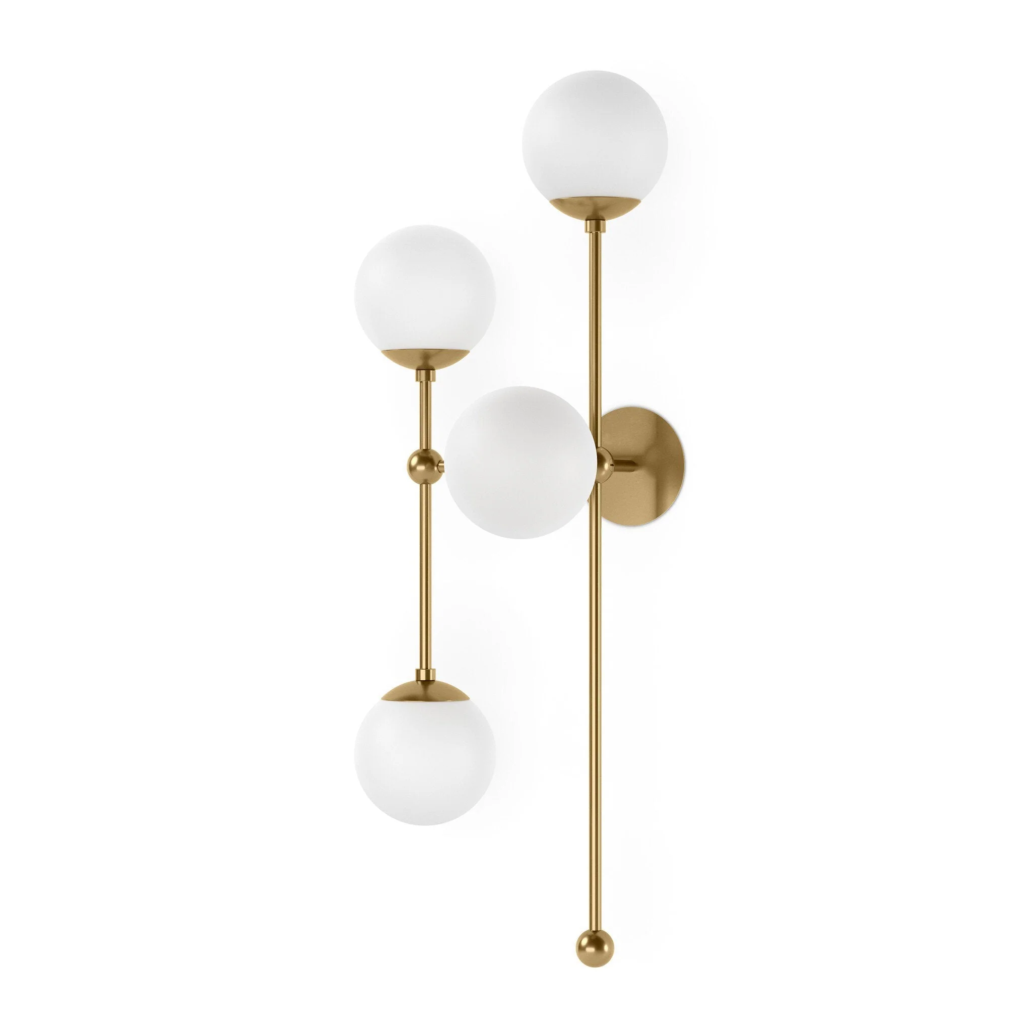 Armstrong Sconce - Burnished Brass | Left - Image 1