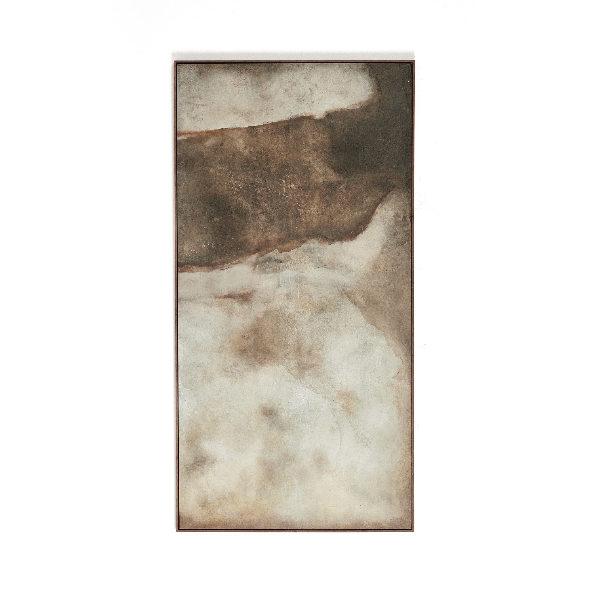 Revere Triptych by Matera - Rustic Walnut Floater - Image 2