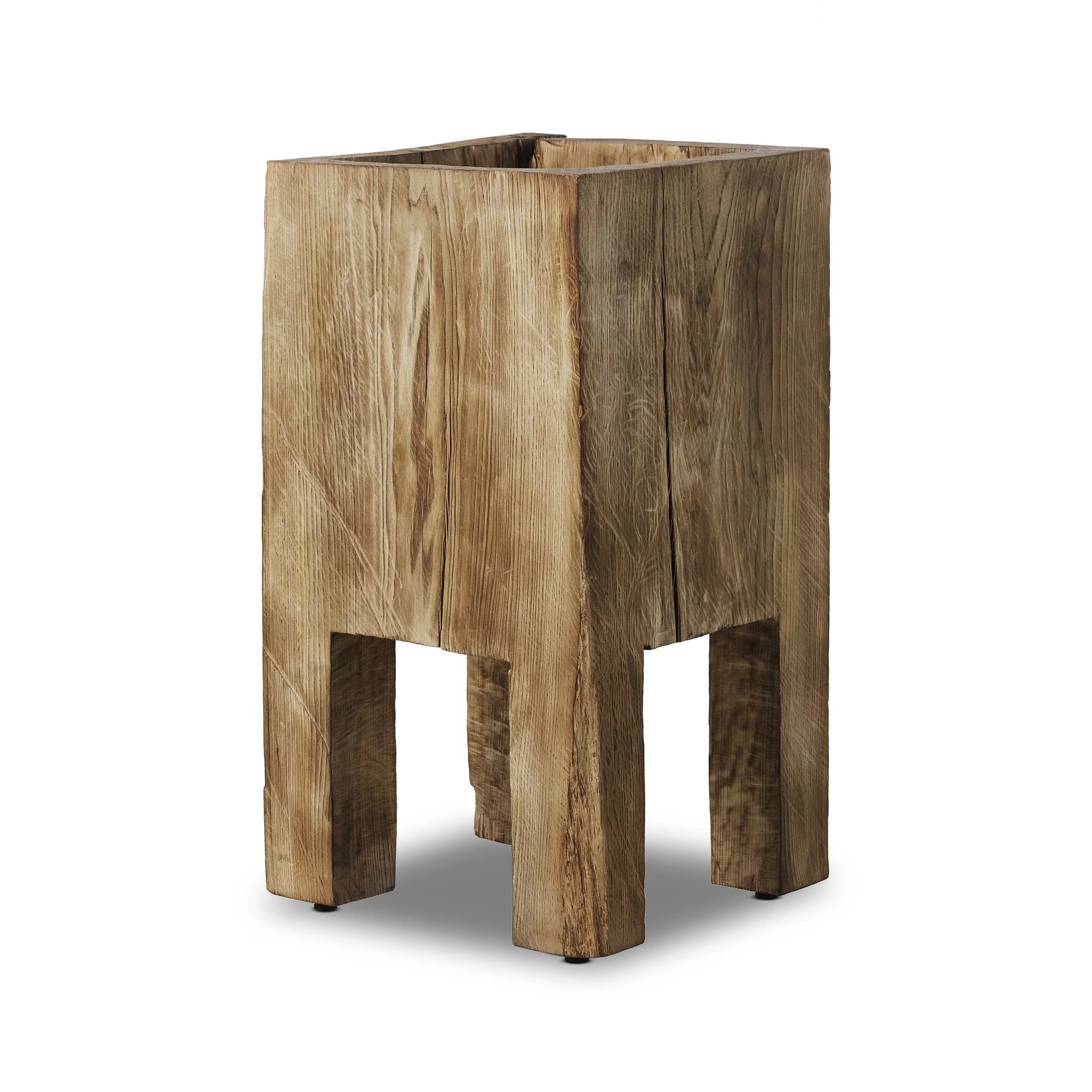 Tora Planter – Burnt Reclaimed | Large