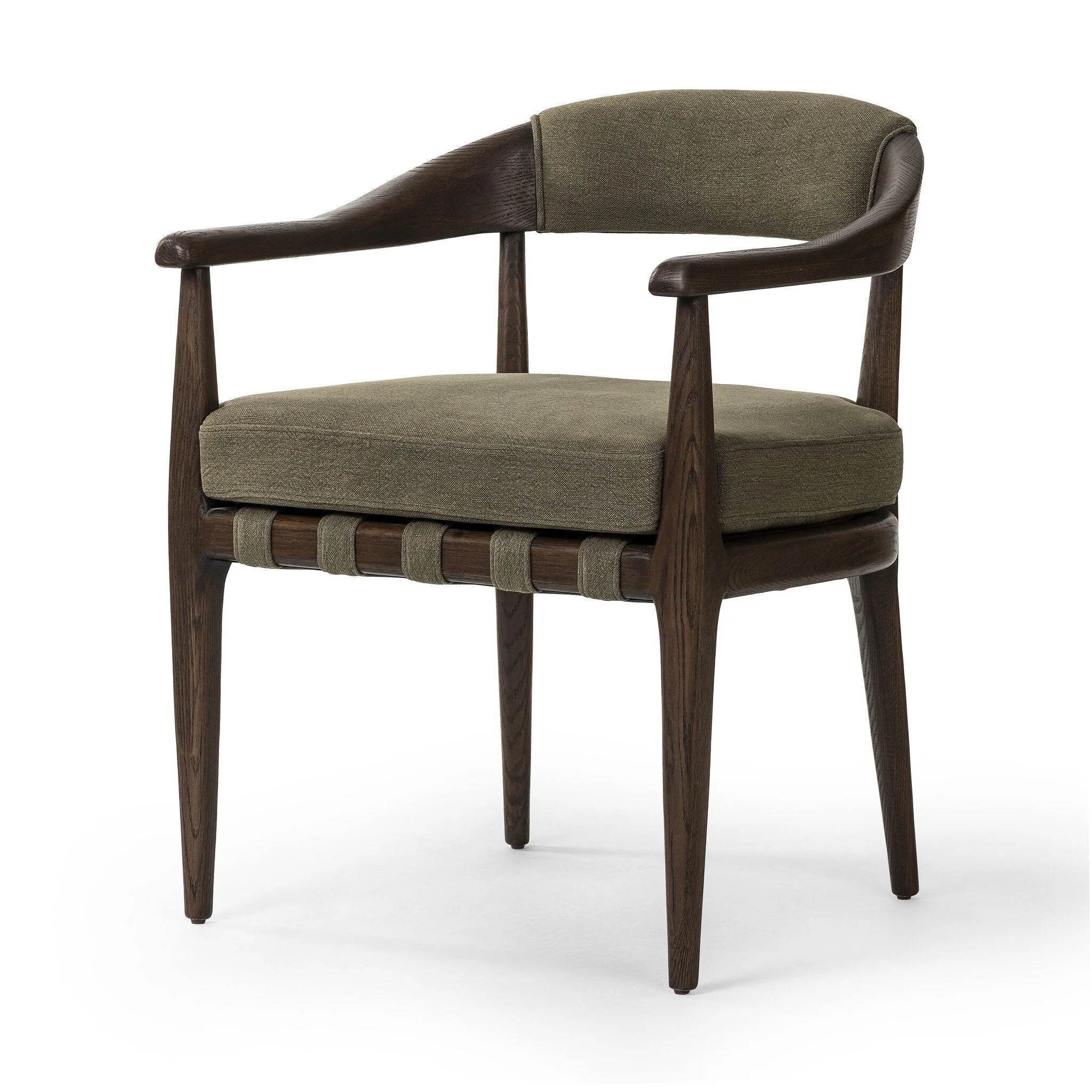 Dane Dining Chair - Broadway Olive - Image 2