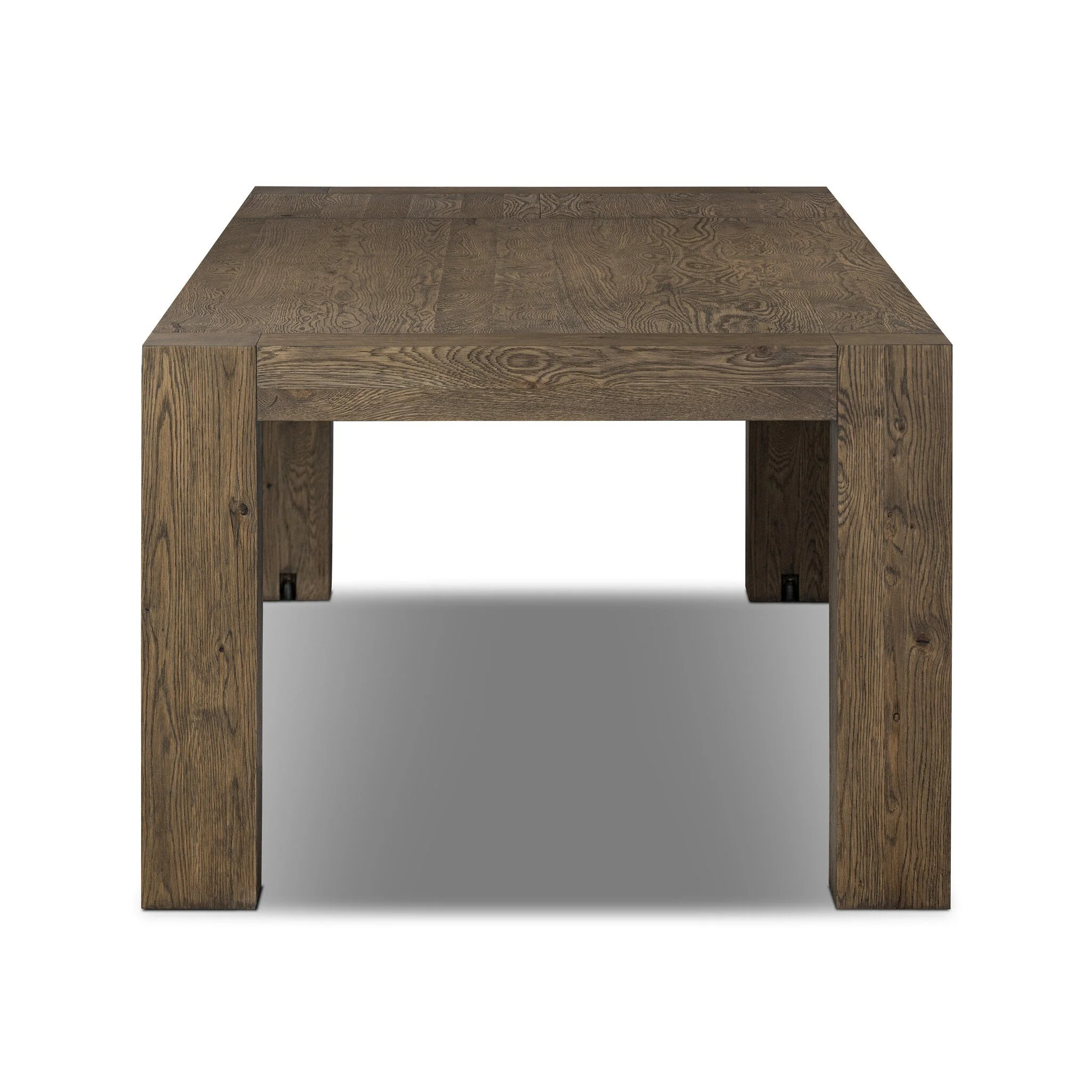 Coralie Extension Dining Table - Brown Oak Veneer - Image 3