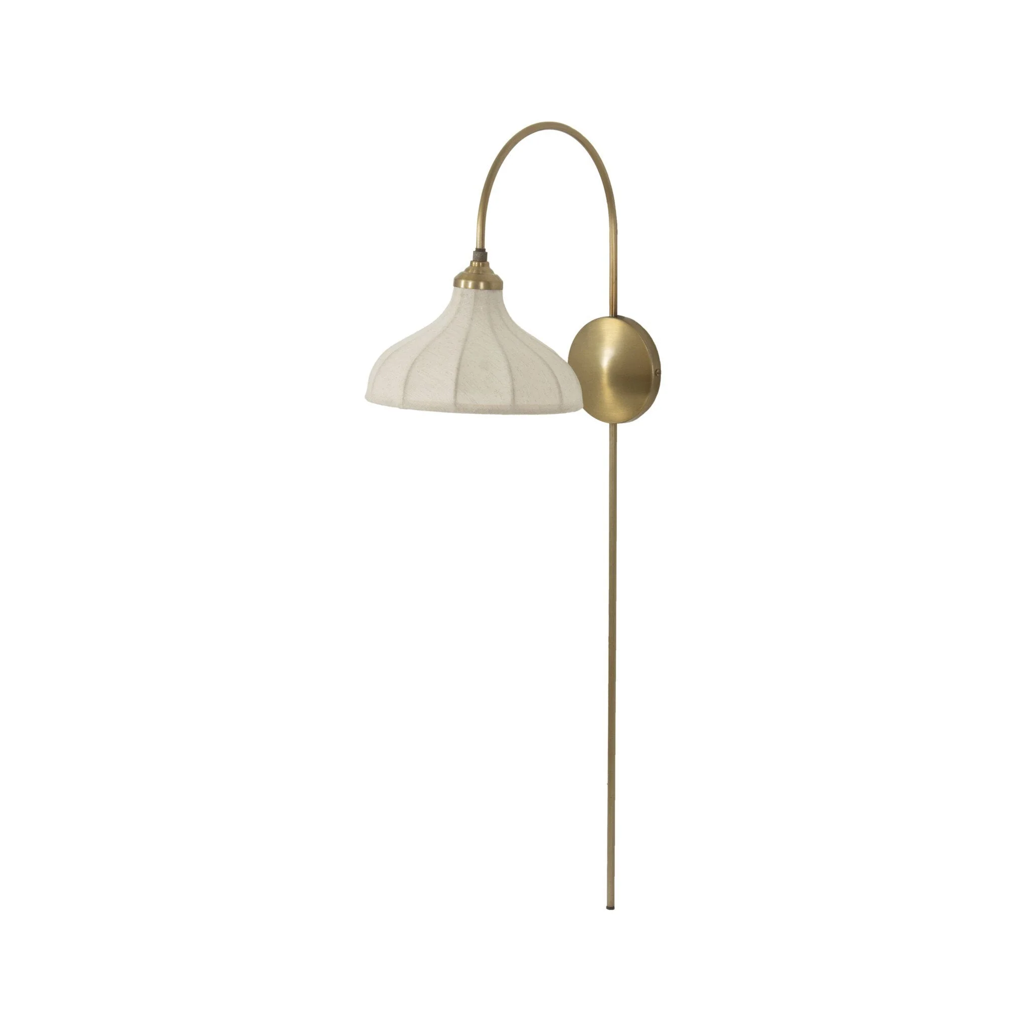 Winslet Sconce - Aged Brass Iron - Image 1