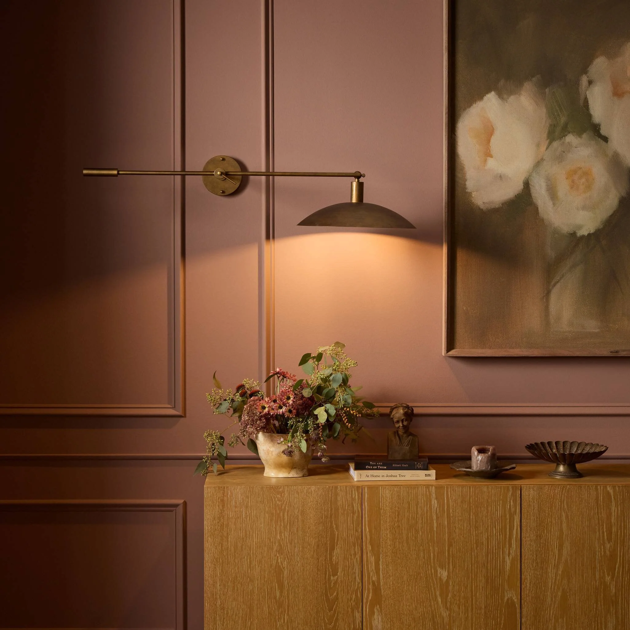 Lance Sconce - Burnished Brass Steel - Image 3