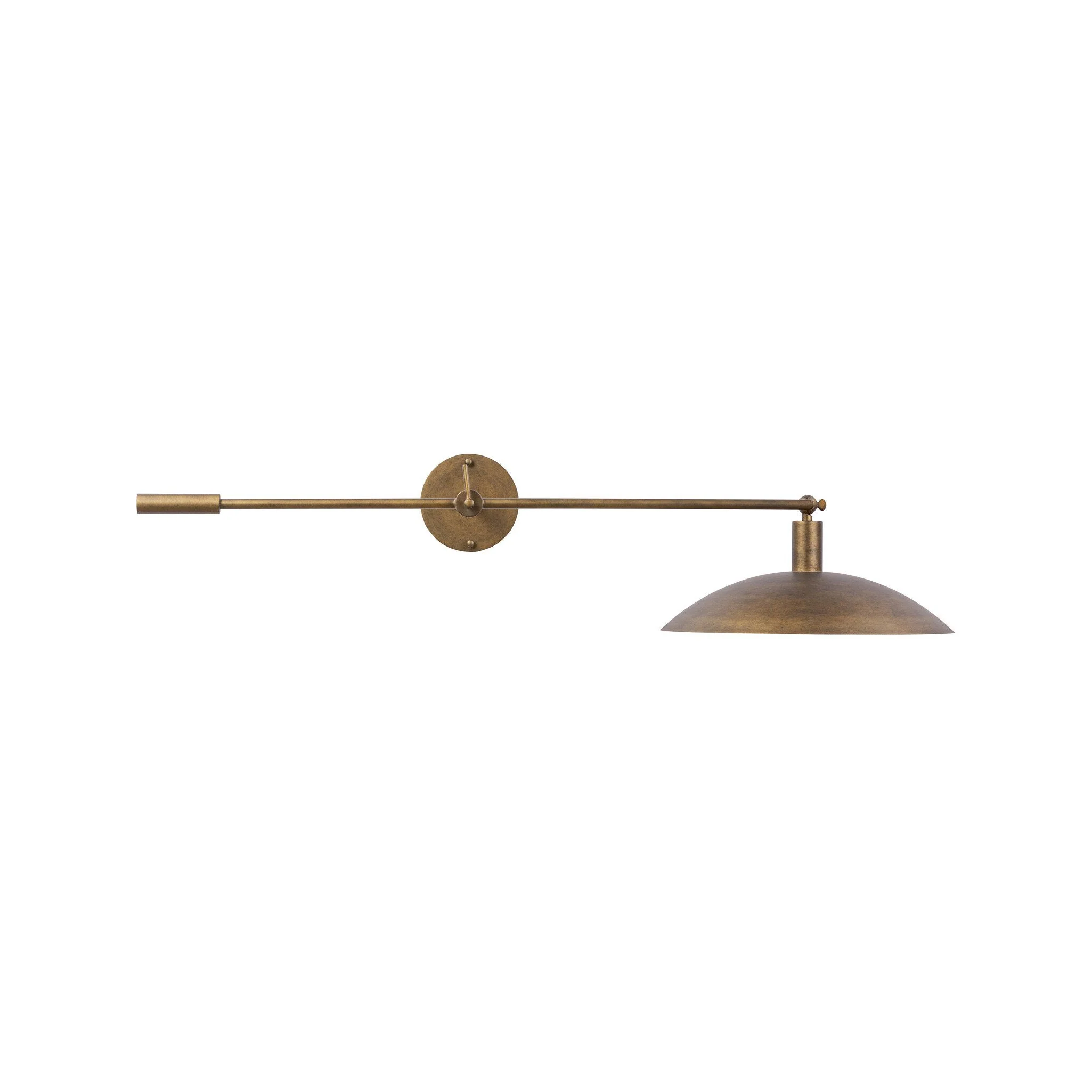 Lance Sconce - Burnished Brass Steel - Image 1