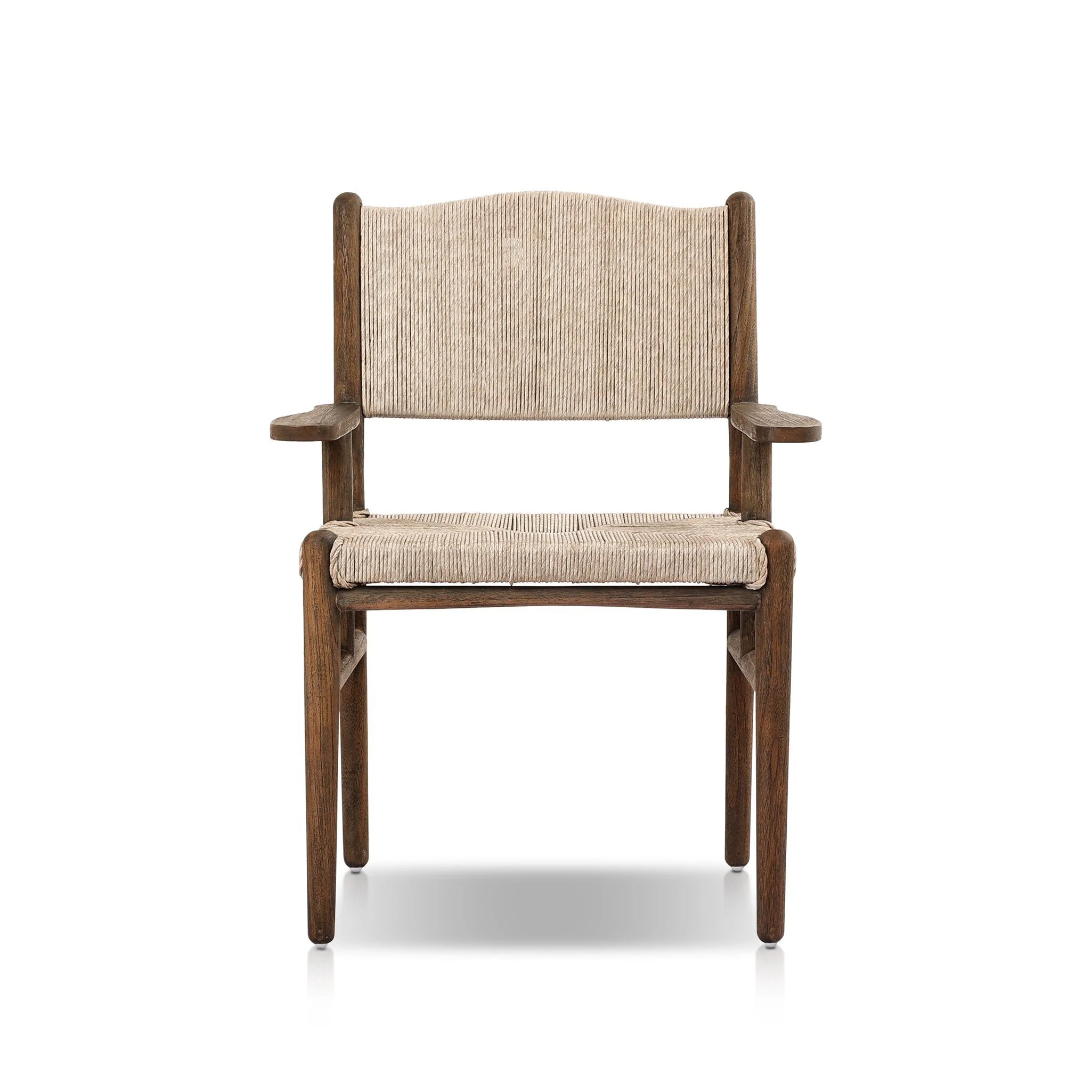 Herrin Outdoor Dining Armchair – Vintage White