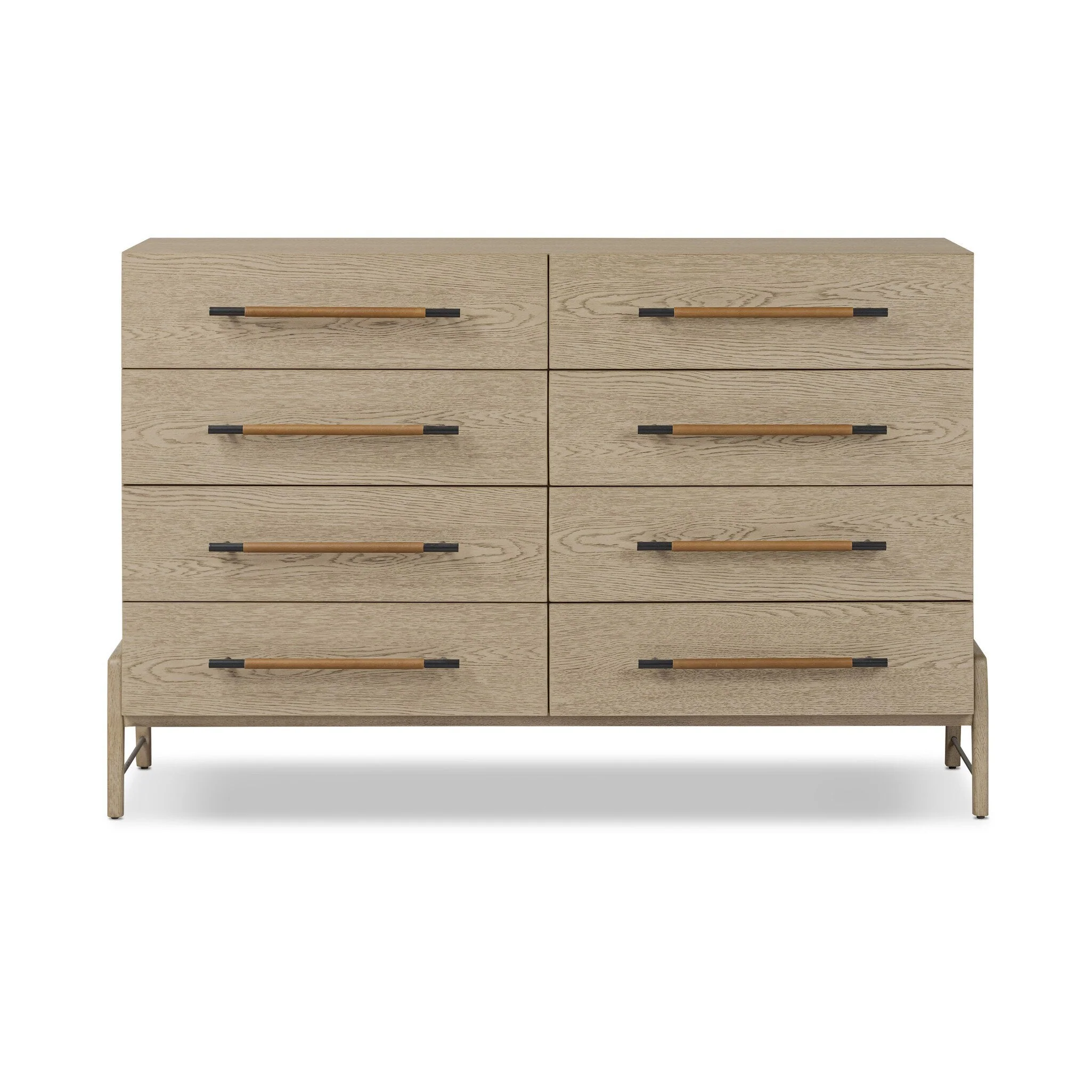 Rosedale 8 Drawer Dresser - Yucca Oak Veneer - Image 1