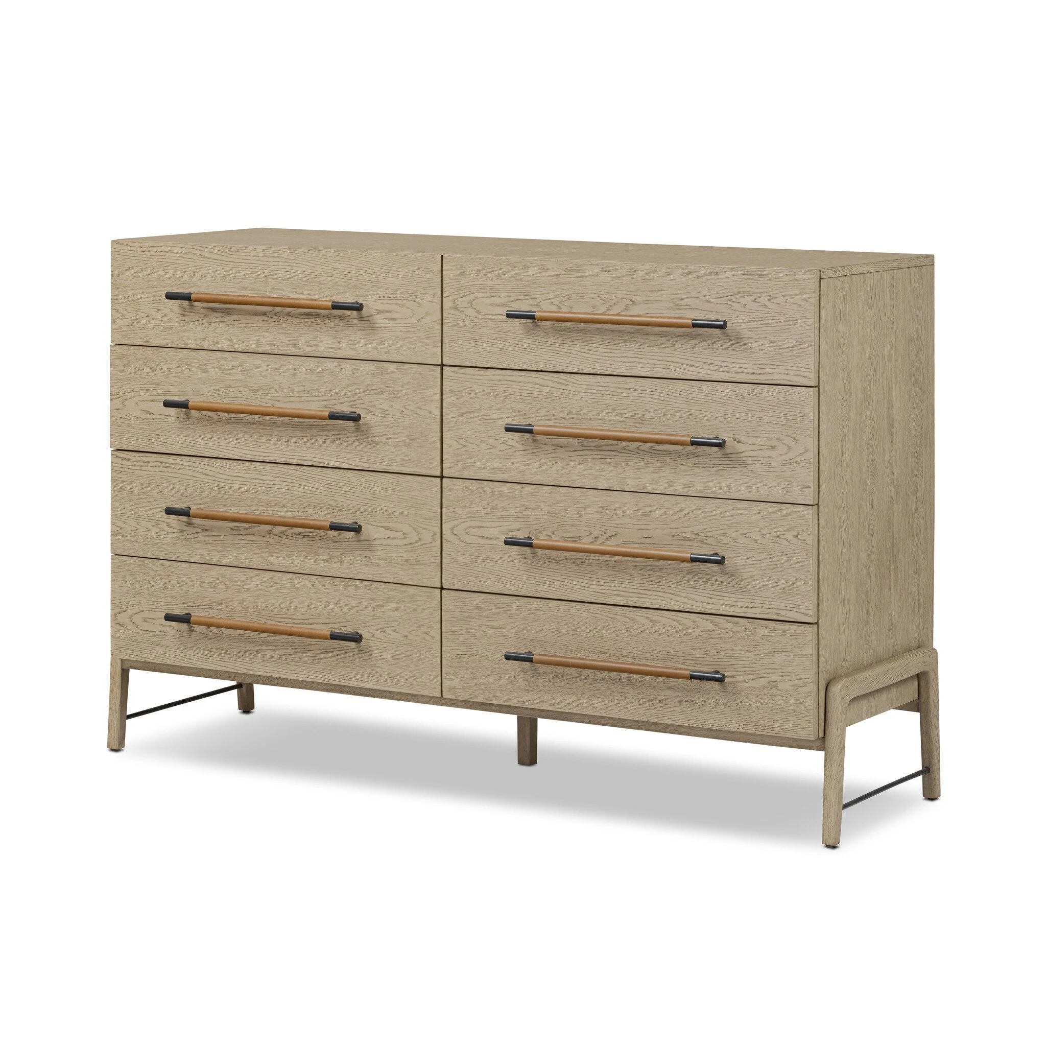 Rosedale 8 Drawer Dresser - Yucca Oak Veneer - Image 2