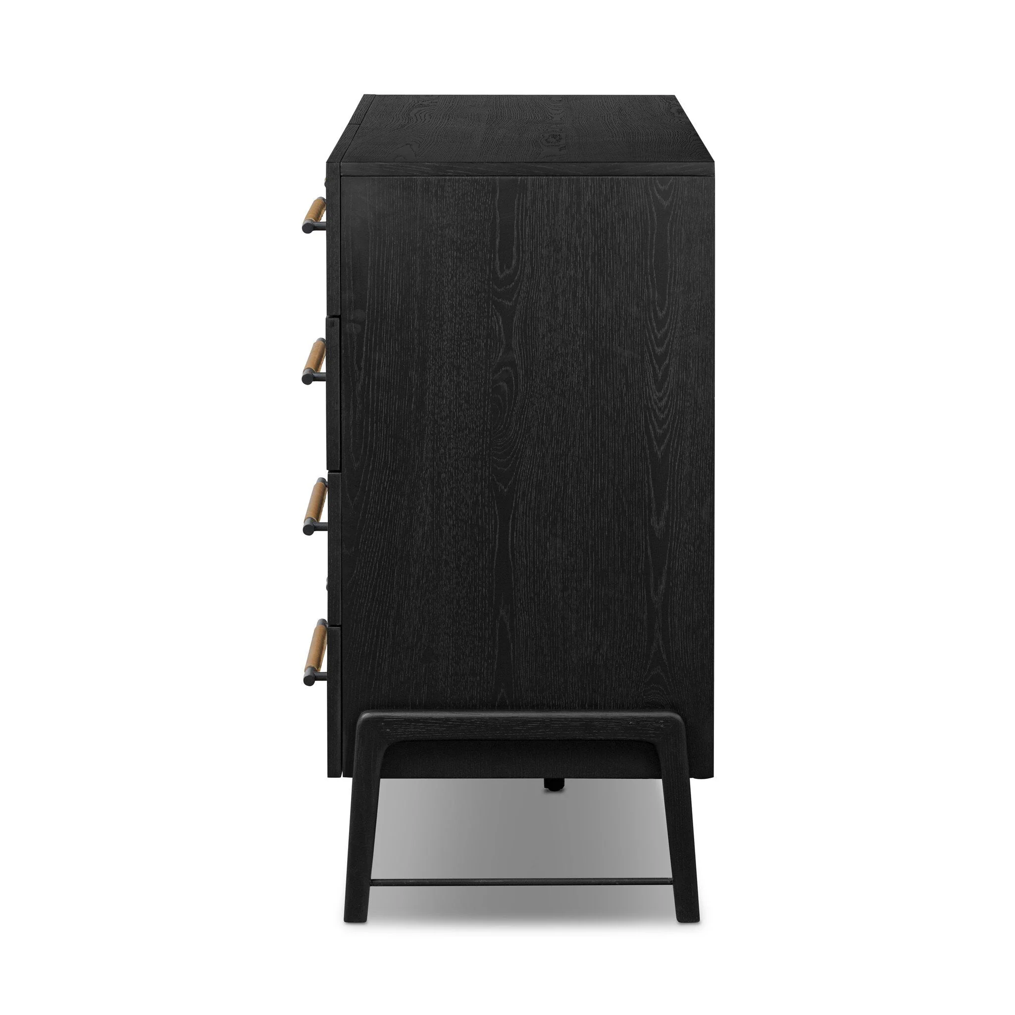 Rosedale 8 Drawer Dresser - Ebony Oak Veneer - Image 3