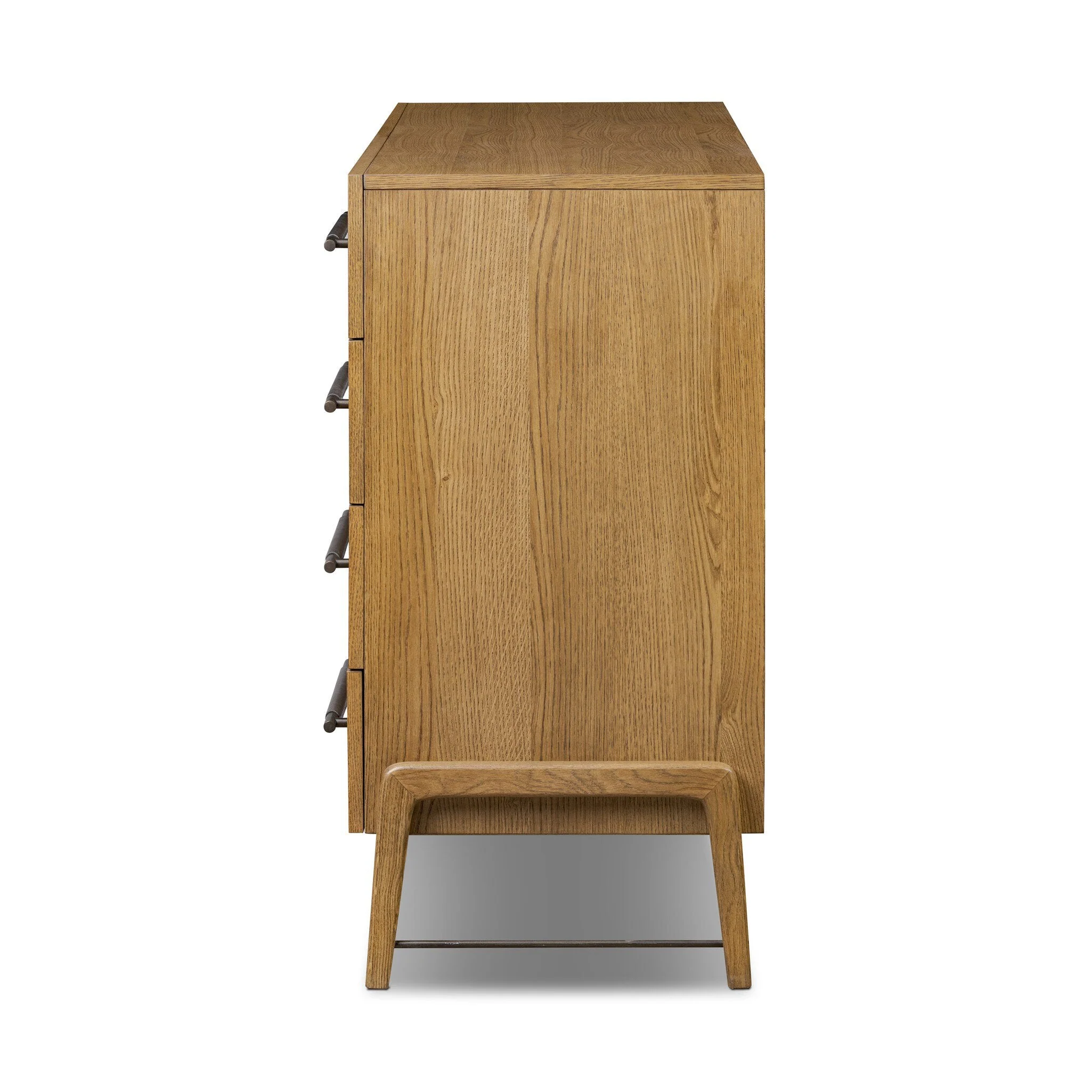 Rosedale 8 Drawer Dresser - Amber Oak Veneer - Image 3