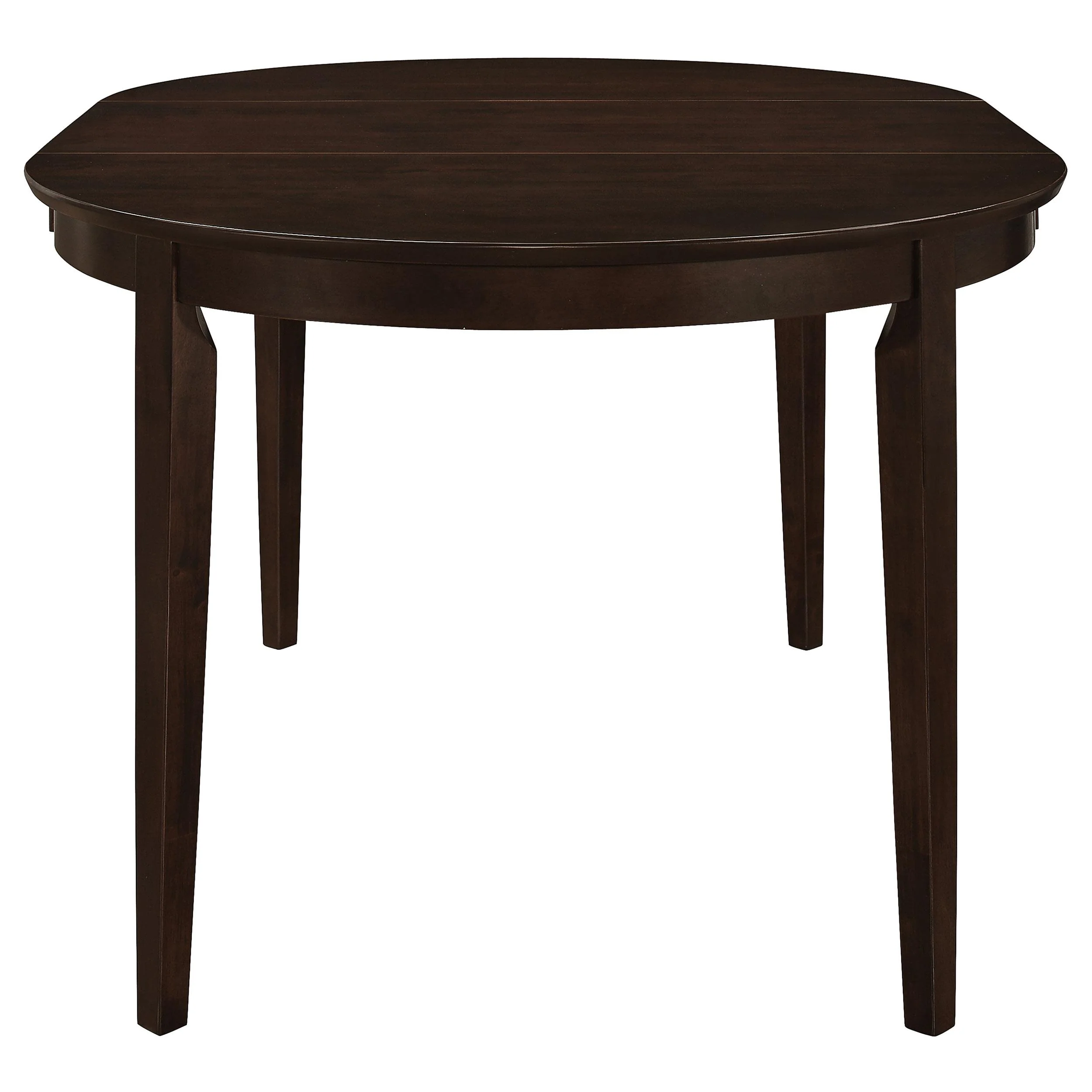 Coaster Furniture Gabriel 100770 Oval 60-inch Extension Leaf Dining Table - Cappuccino - Image 3