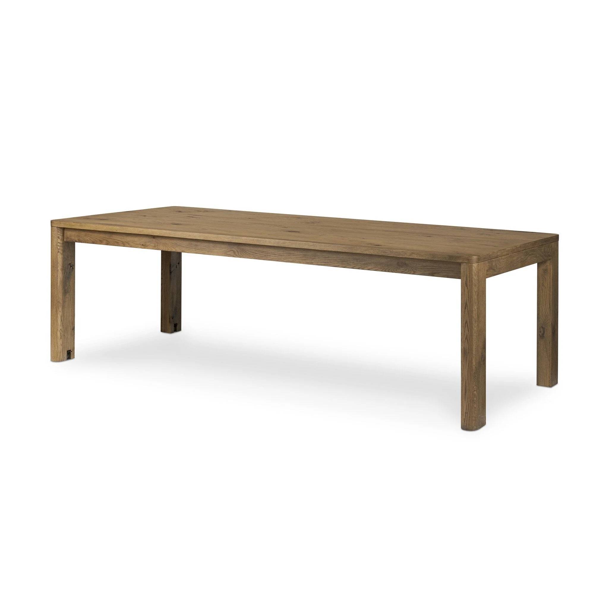 Noeline Double Extension Dining Table - Resawn Worn Oak - Image 2