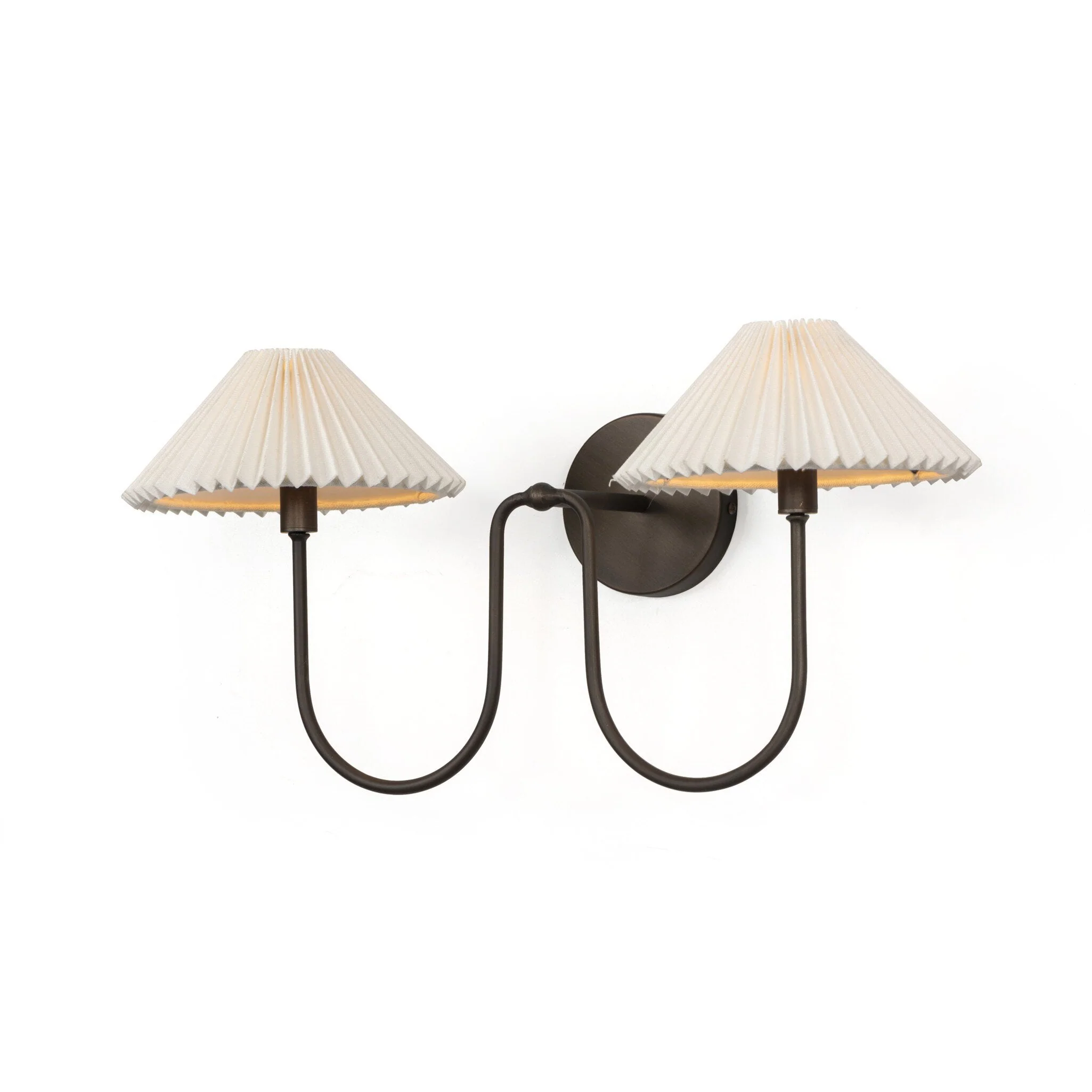 Ashby Double Sconce - Light Oil Rubbed Bronze - Image 1