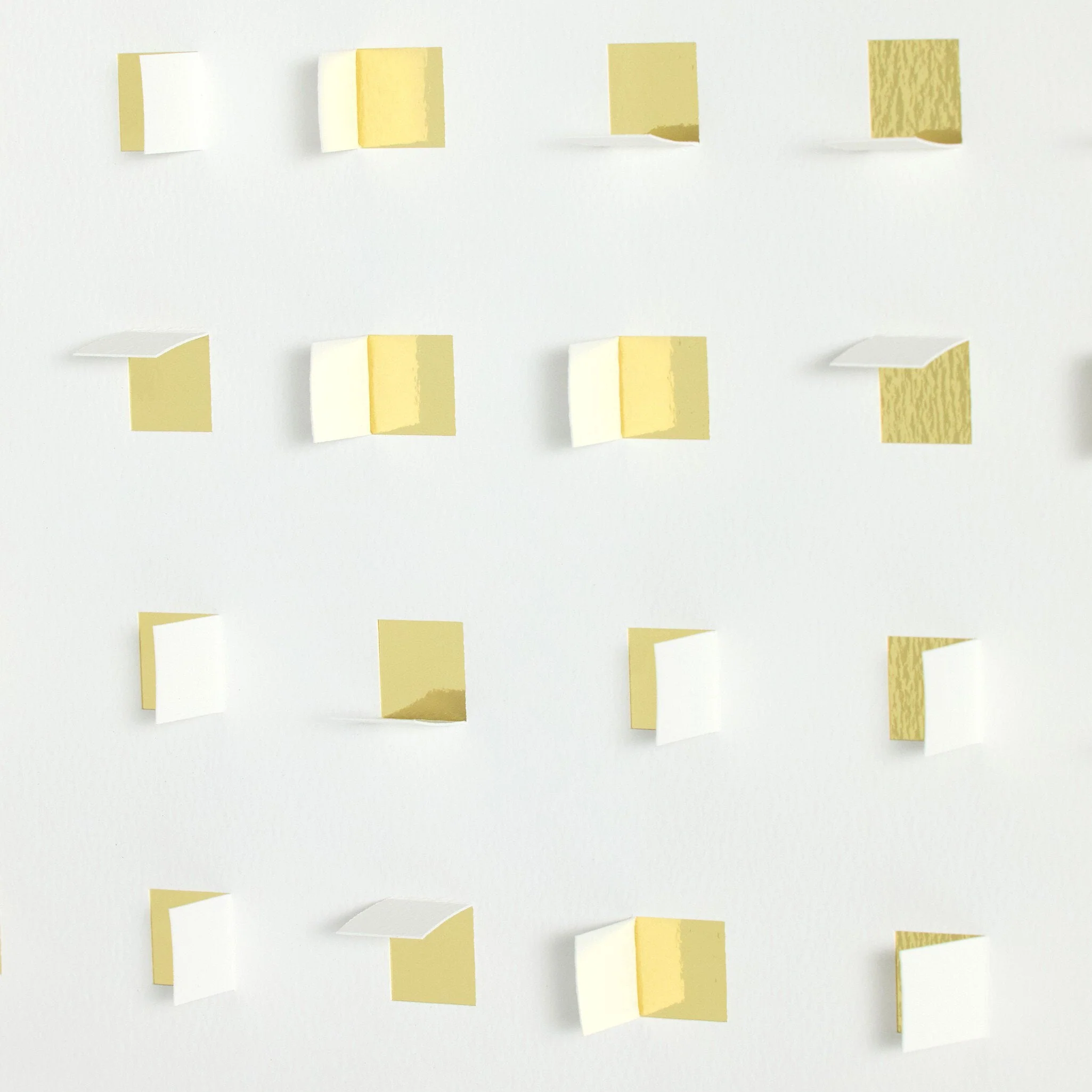 See Through Gold by FH Art Studio - Vertical Grain 2.5 White Oak | 72" x 32" - Image 2