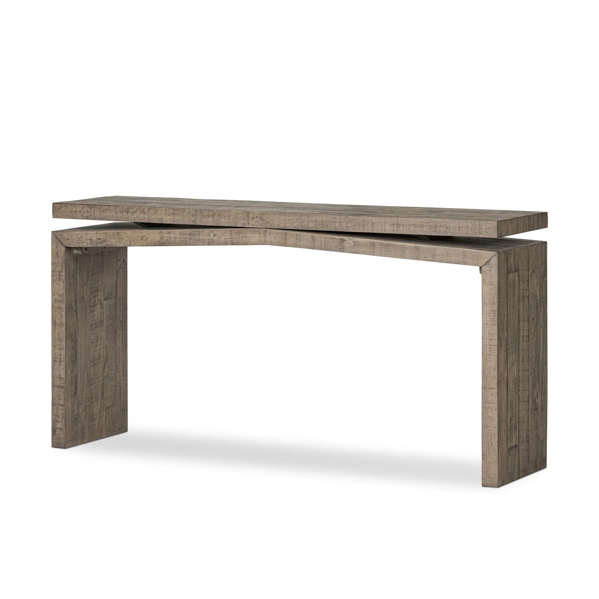 Matthes Console Table - 60" - Weathered Wheat - Image 2