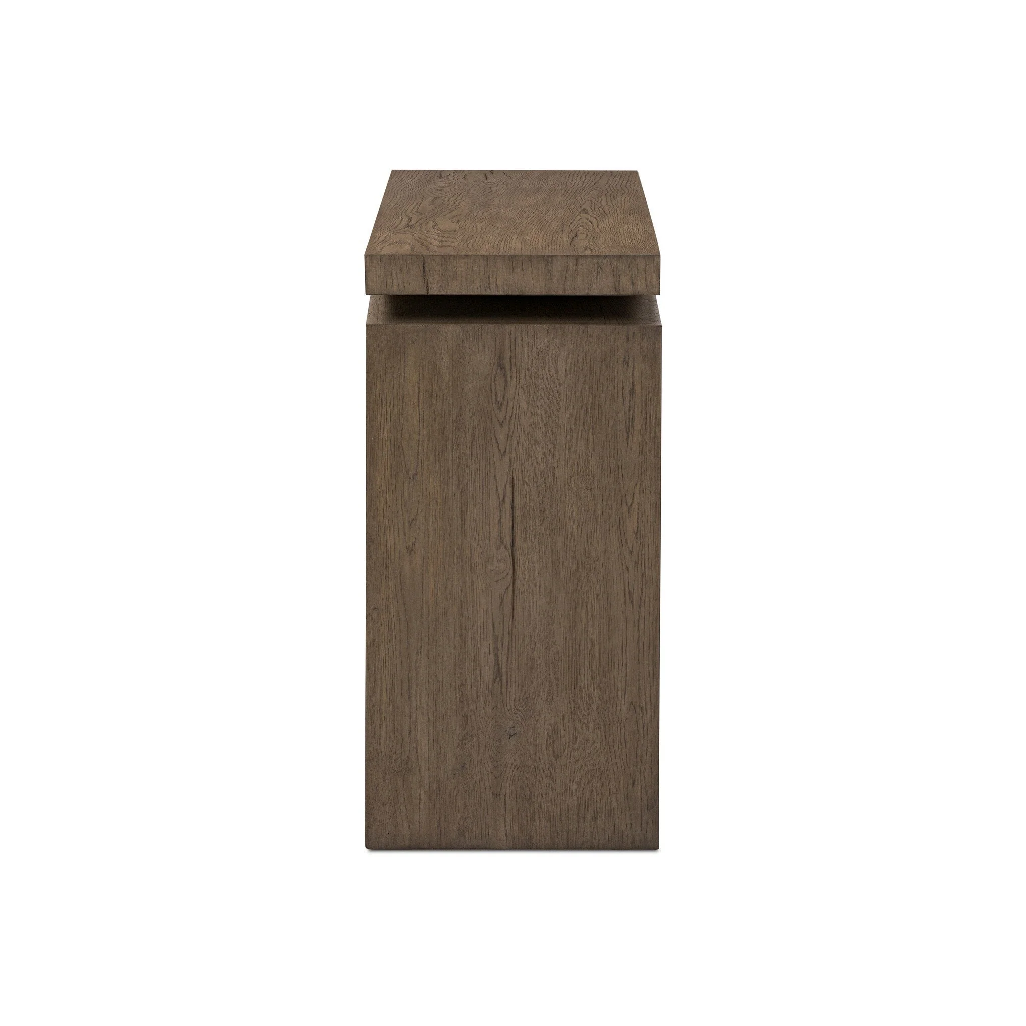 Matthes Console Table - 60" - Rustic Grey Veneer - Image 3
