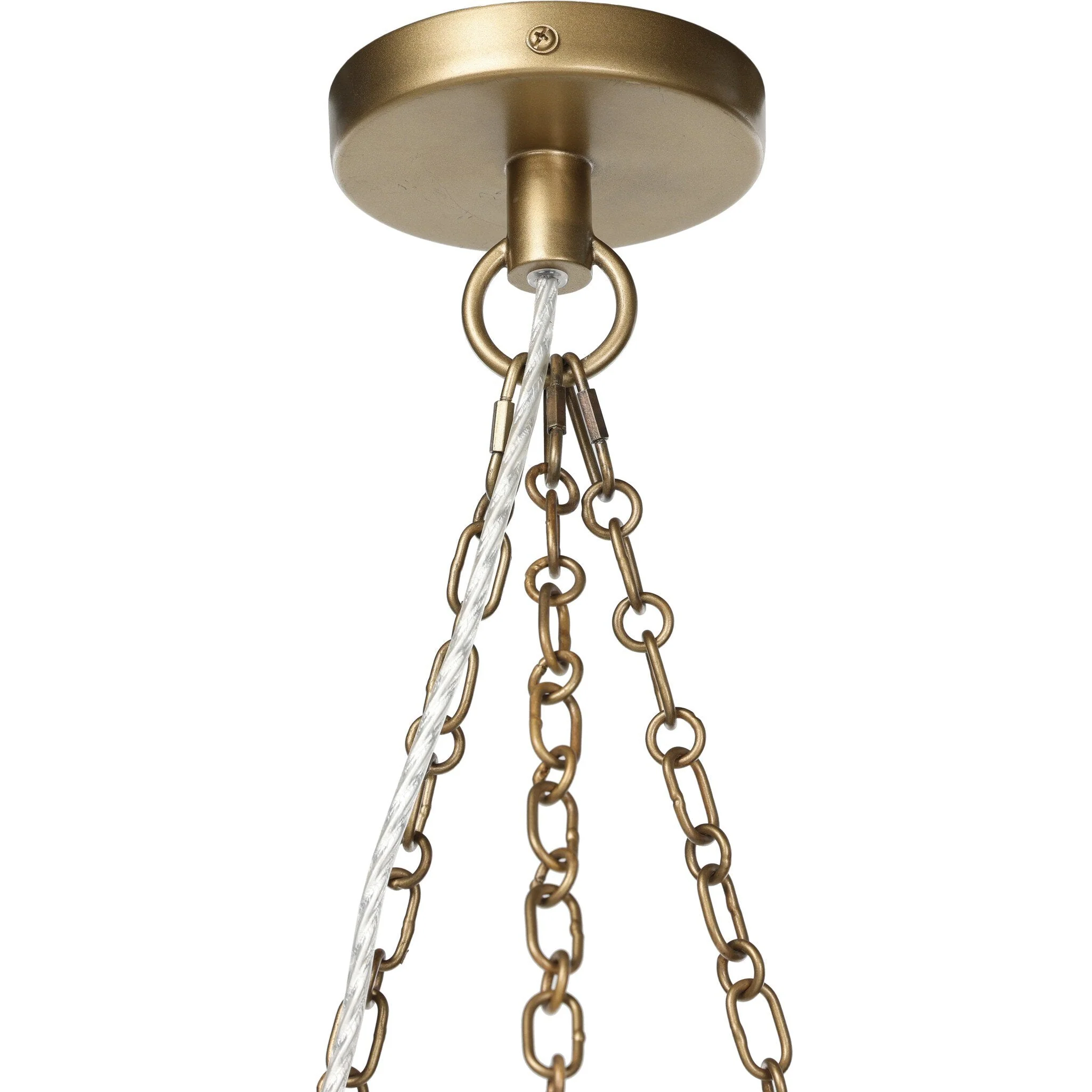 Teague Pendant - Antique Brass Iron - Image 3