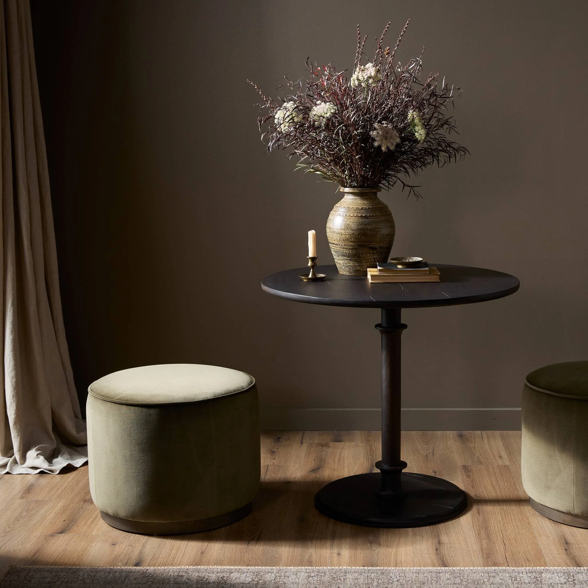 Barron End Table - Dark Reclaimed - Image 3