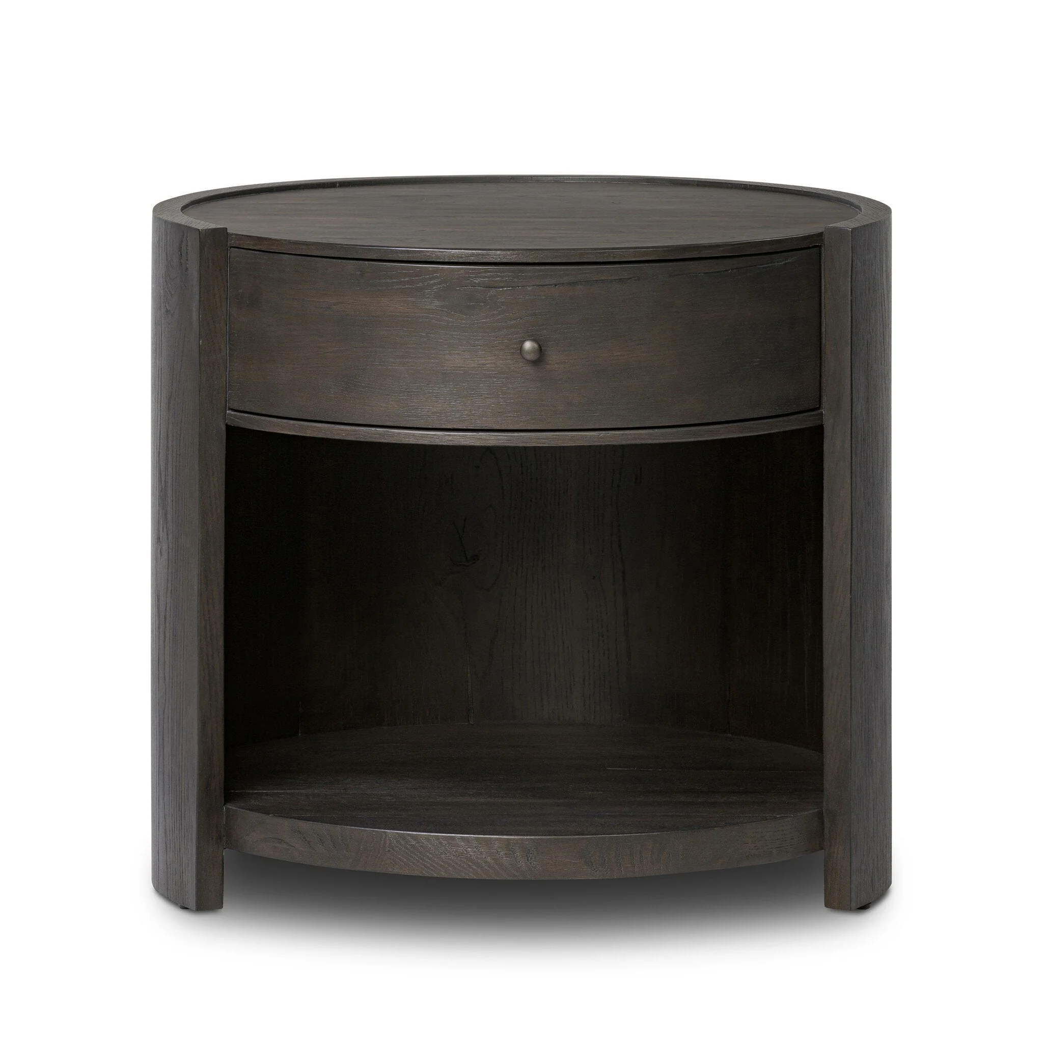Bode Nightstand - Smoked Black Veneer - Image 1