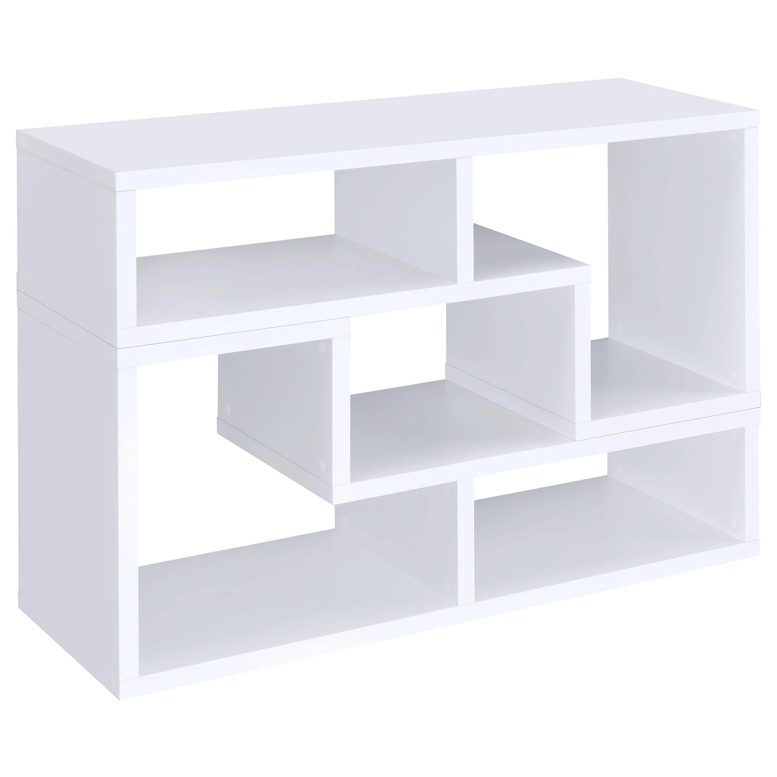 Coaster Furniture Velma 800330 Multipurpose TV Stand and Bookshelf – White