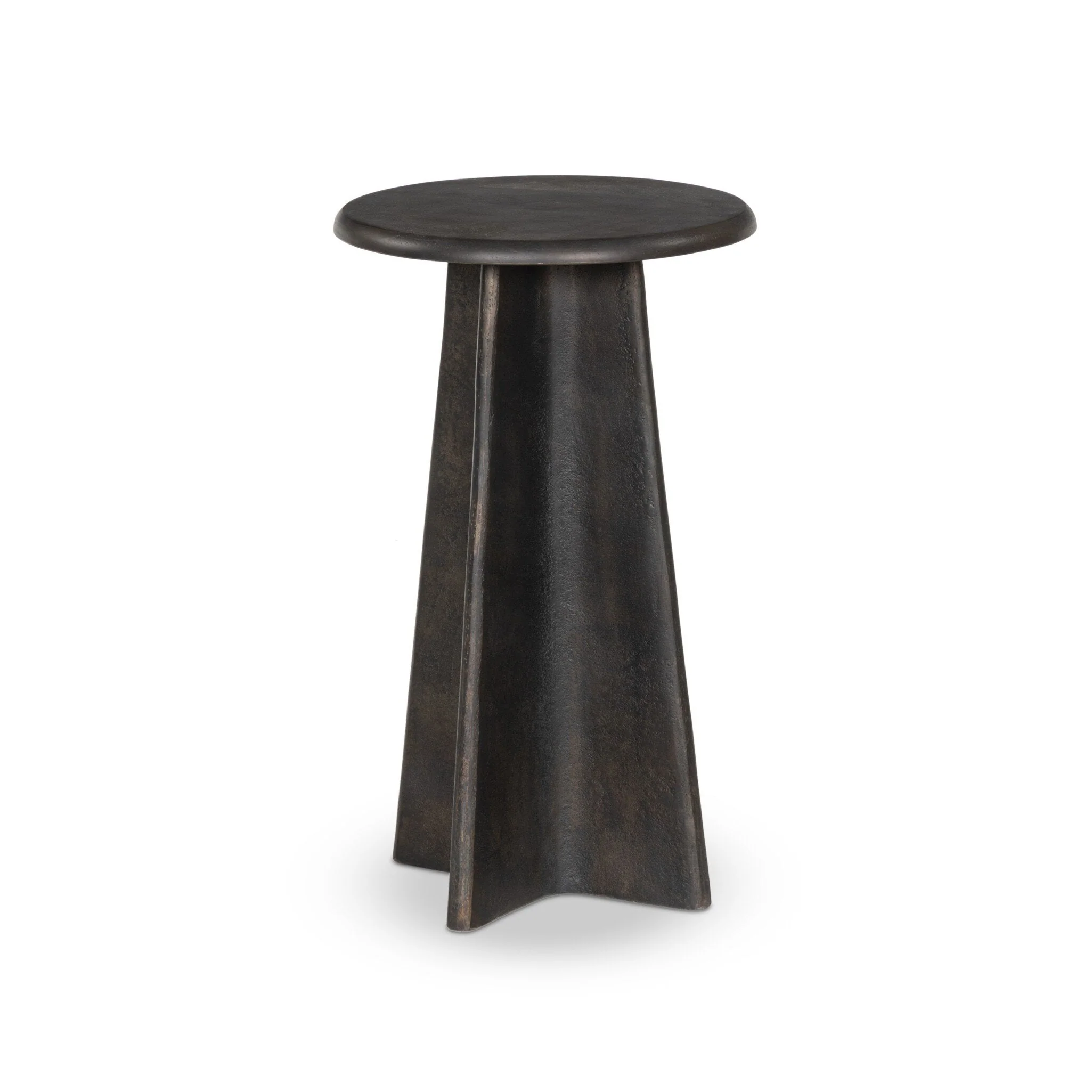 Remo End Table - Distressed Bronze - Image 2