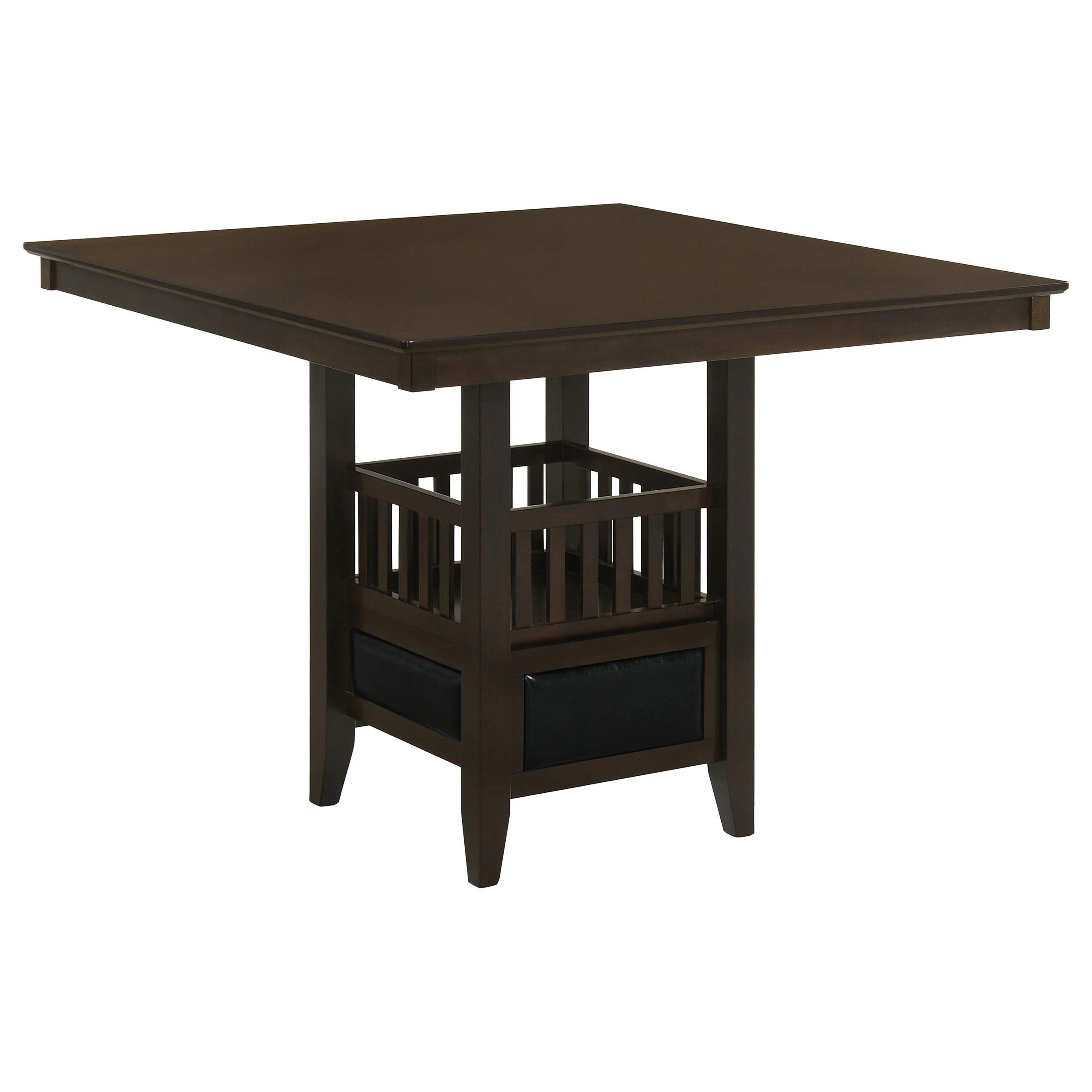 Coaster Furniture Jaden 100958 Square 47-inch Counter Height Dining Table - Espresso - Image 1