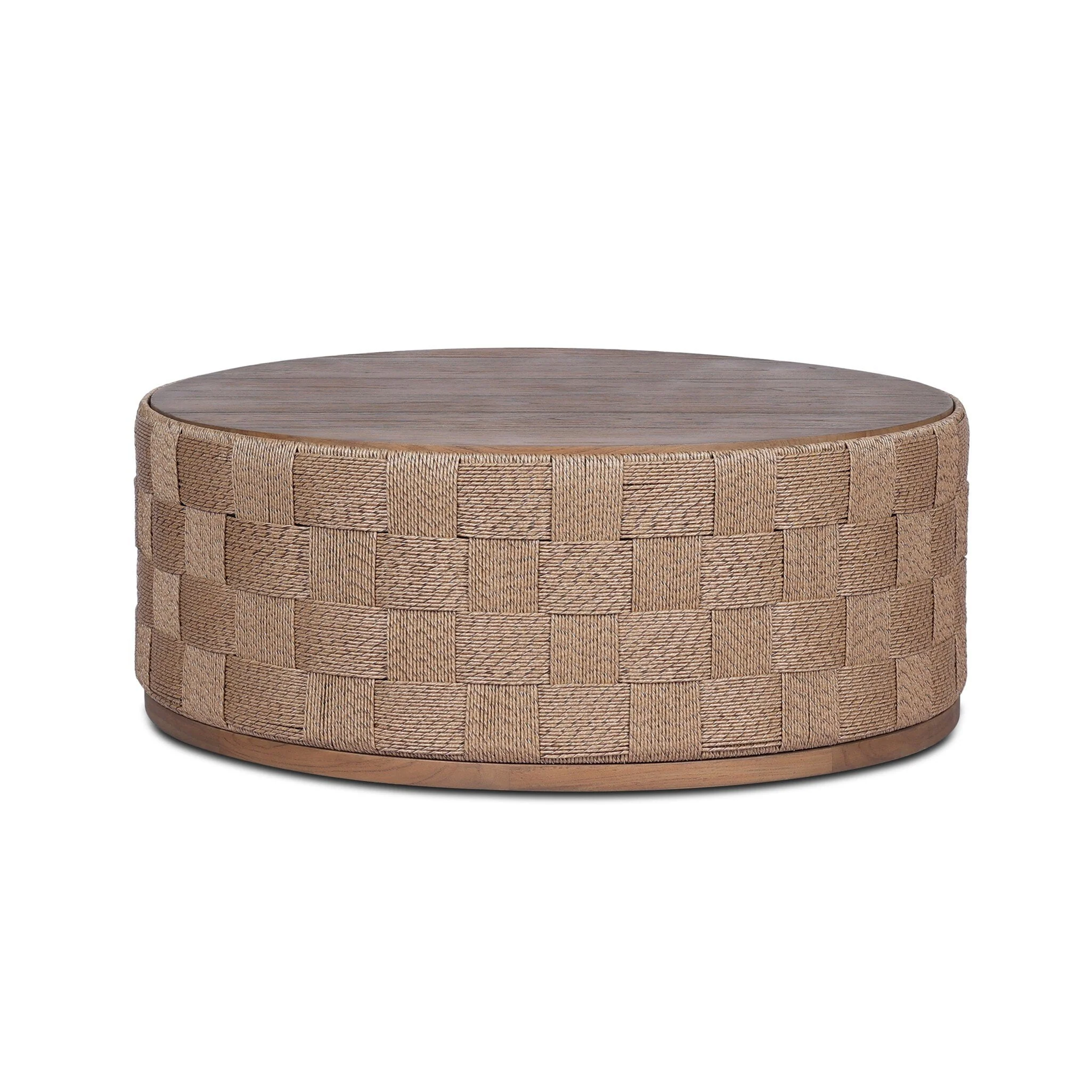 Brandt Outdoor Coffee Table – Stained Toasted Brown