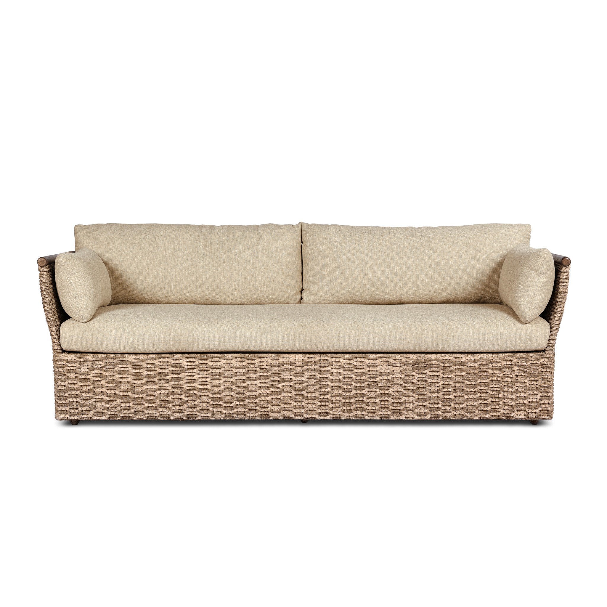 Elmira Outdoor Sofa 86" - Ellor Beige - Image 1