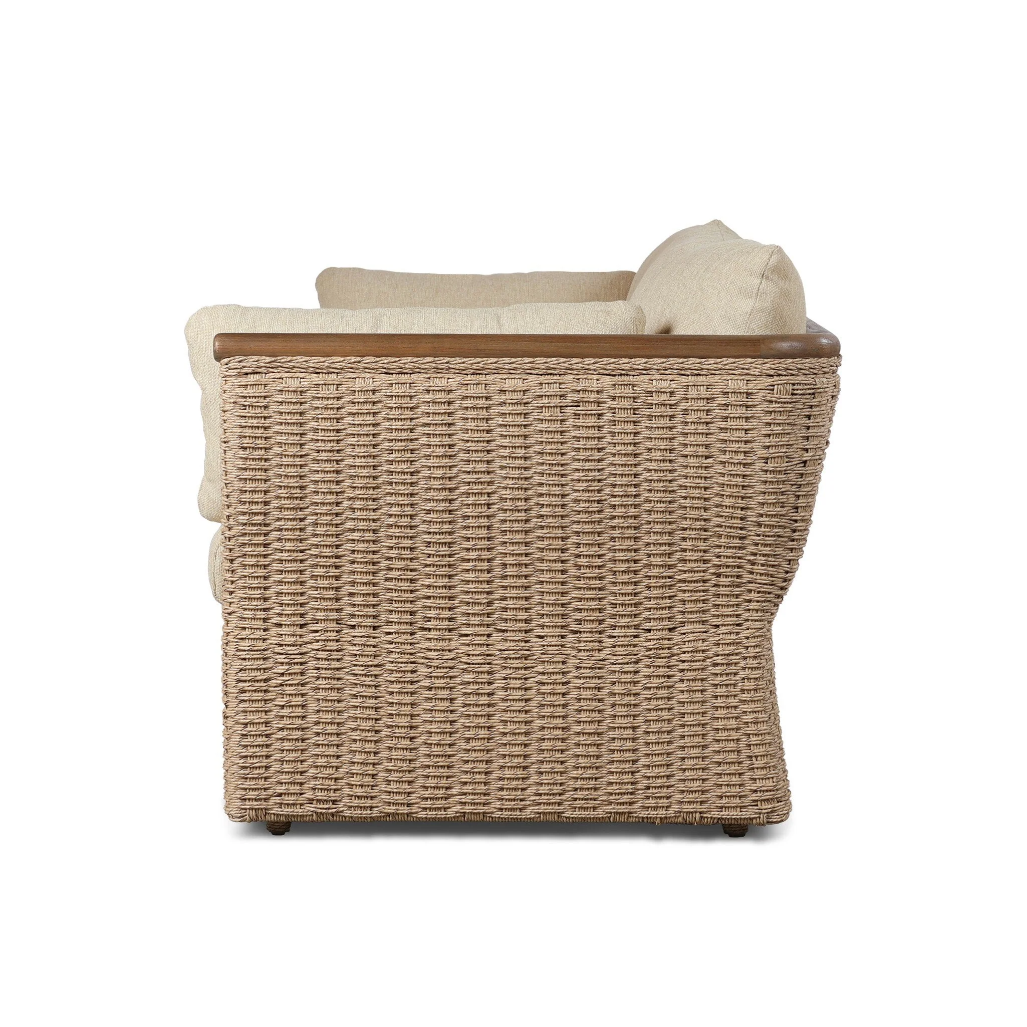Elmira Outdoor Sofa 86" - Ellor Beige - Image 3