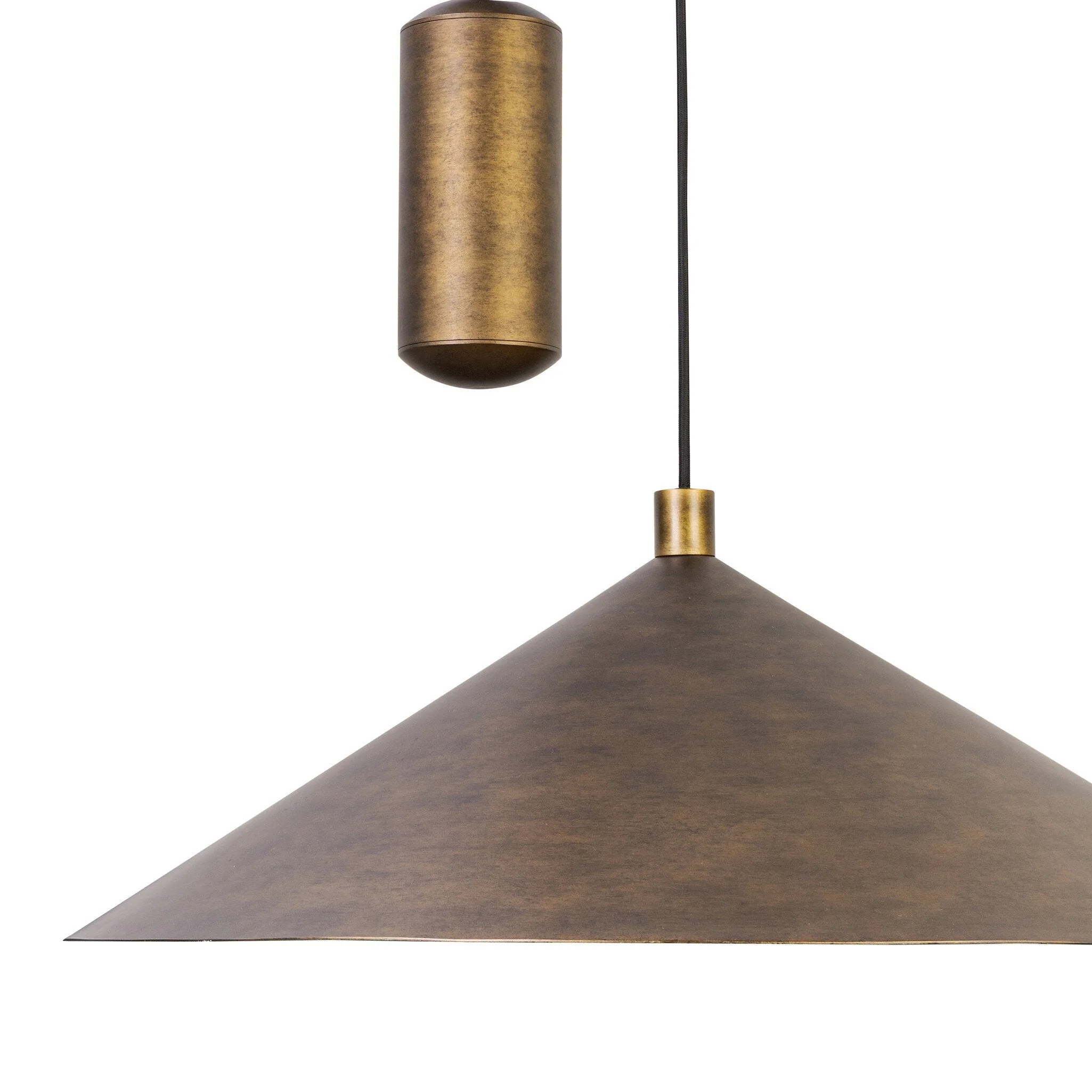 Emeric Pendant - Burnished Brass Aluminum - Image 2