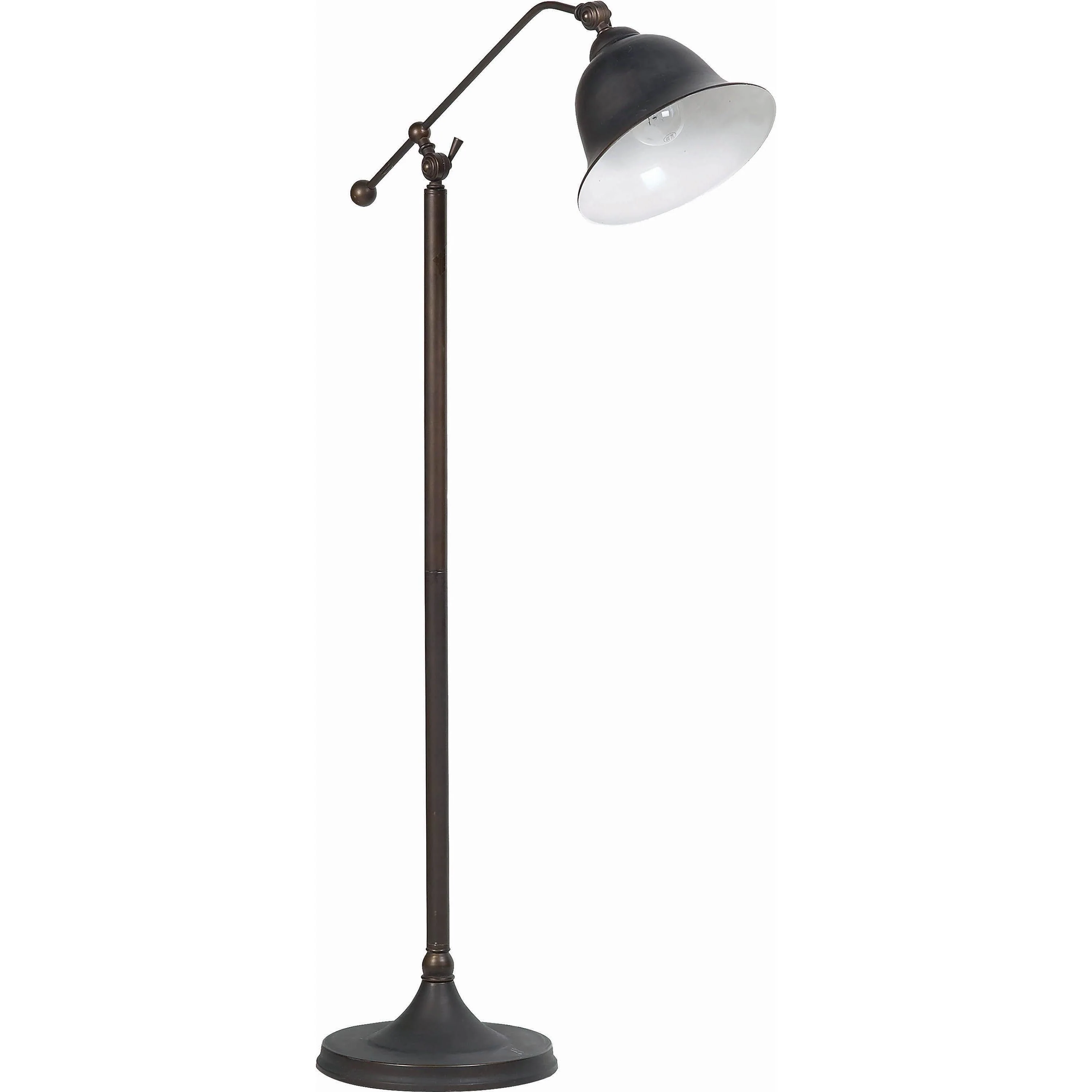 Coaster Furniture Eduardo 901231 54-inch Bell Down Bridge Floor Lamp – Dark Bronze
