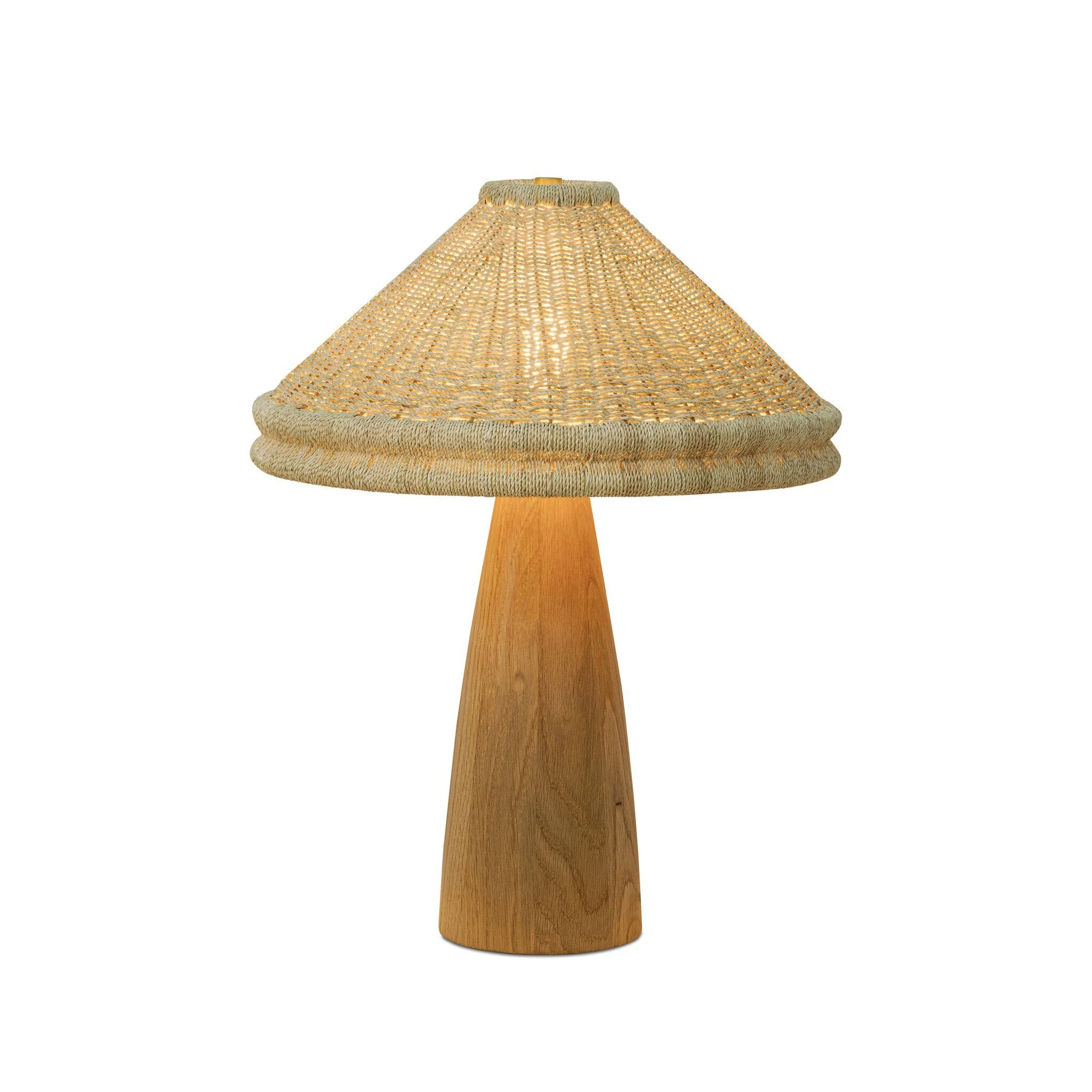 Canela Table Lamp - Light Oak - Image 2