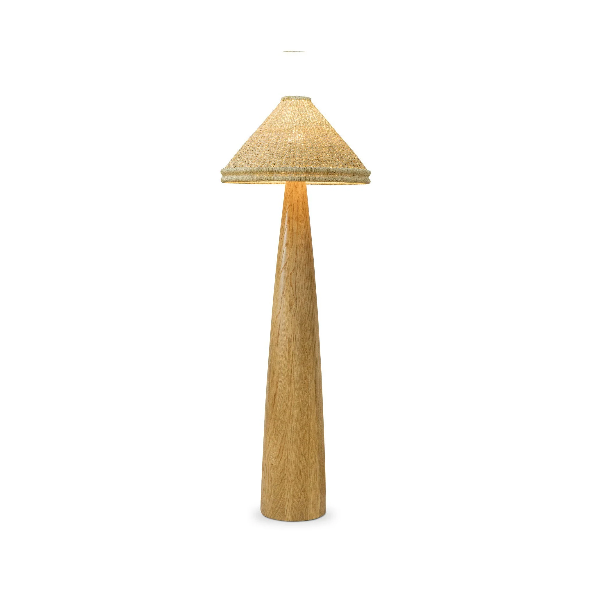 Canela Floor Lamp - Light Oak - Image 2
