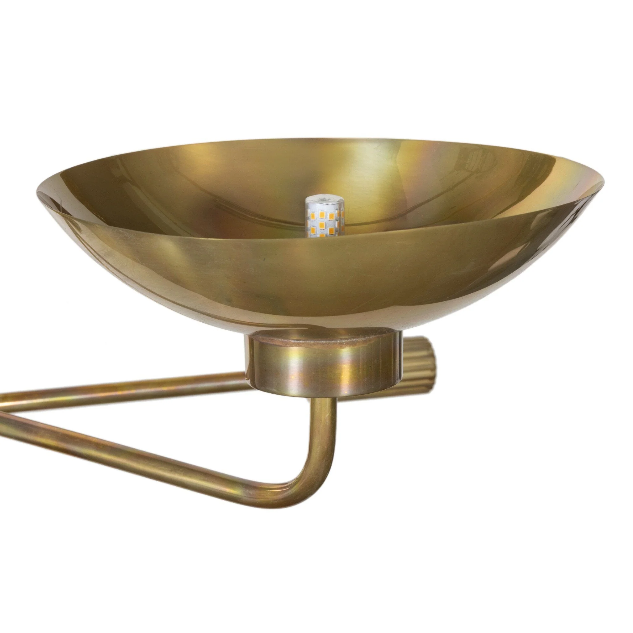 Lund Chandelier - Burnt Brass - Image 3