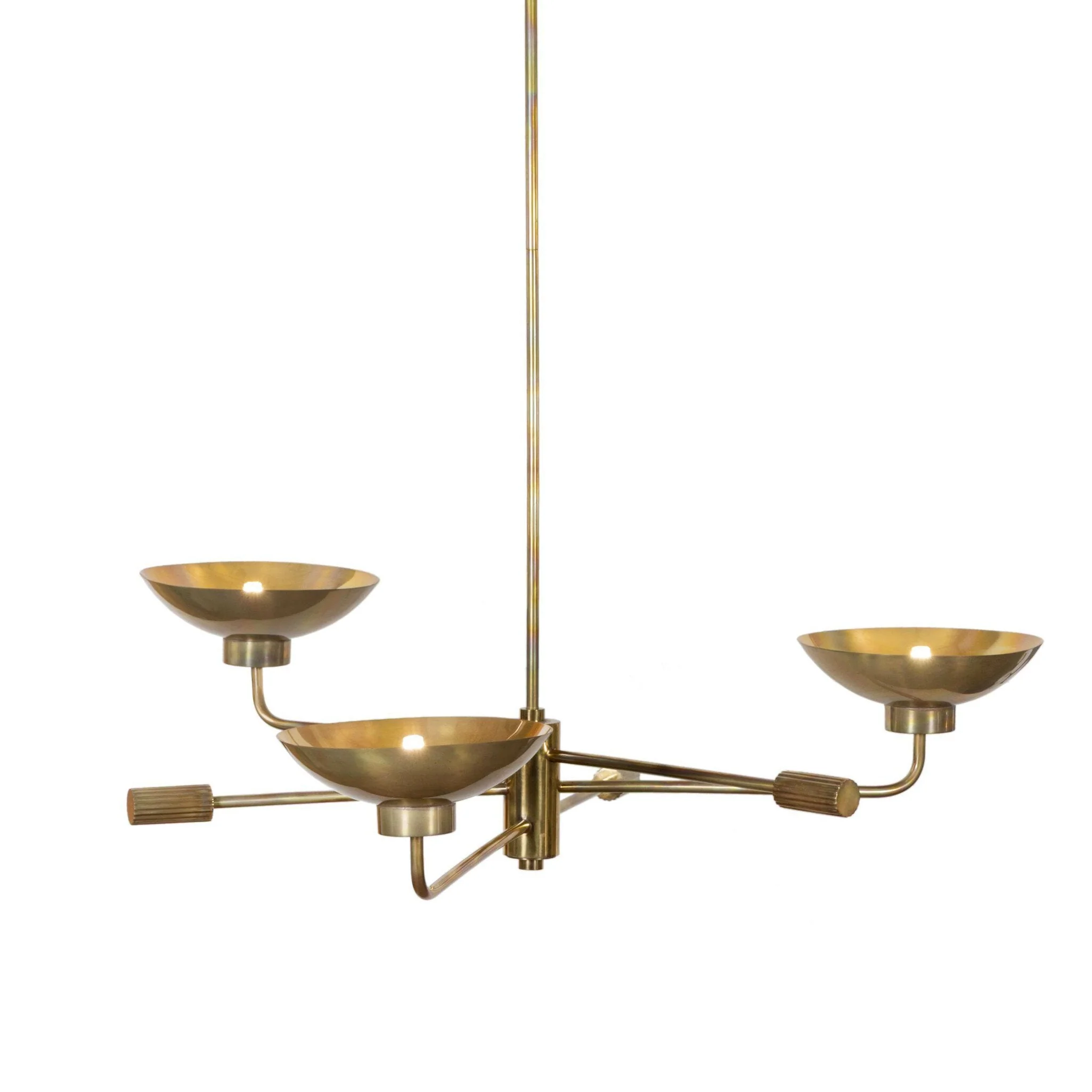 Lund Chandelier - Burnt Brass - Image 2