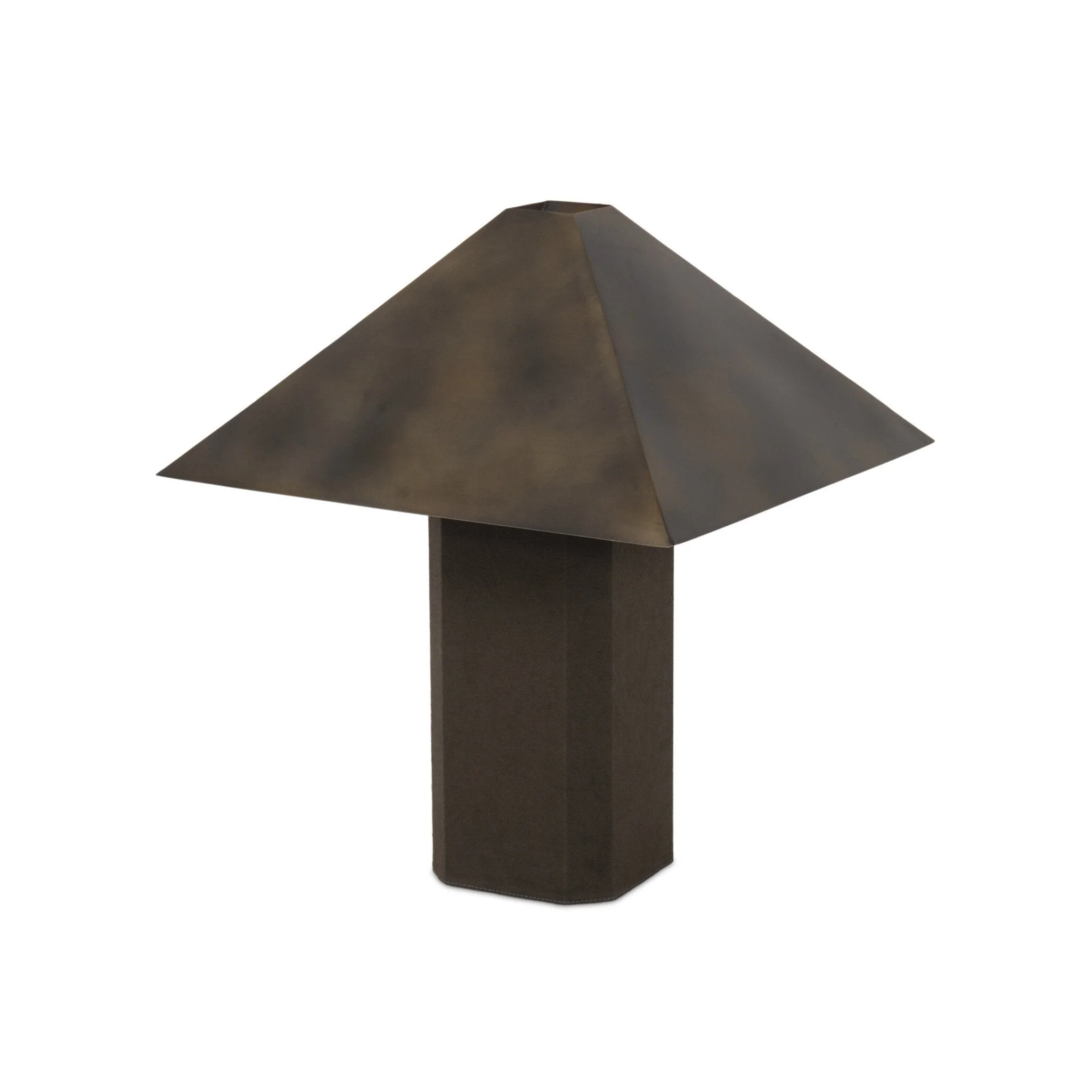Kenric Table Lamp - Forest Green Canvas - Image 1