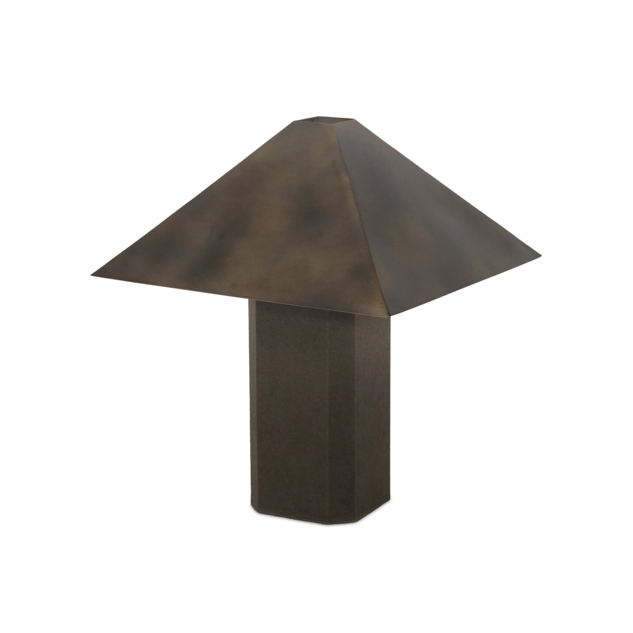 Kenric Table Lamp - Forest Green Canvas - Image 2